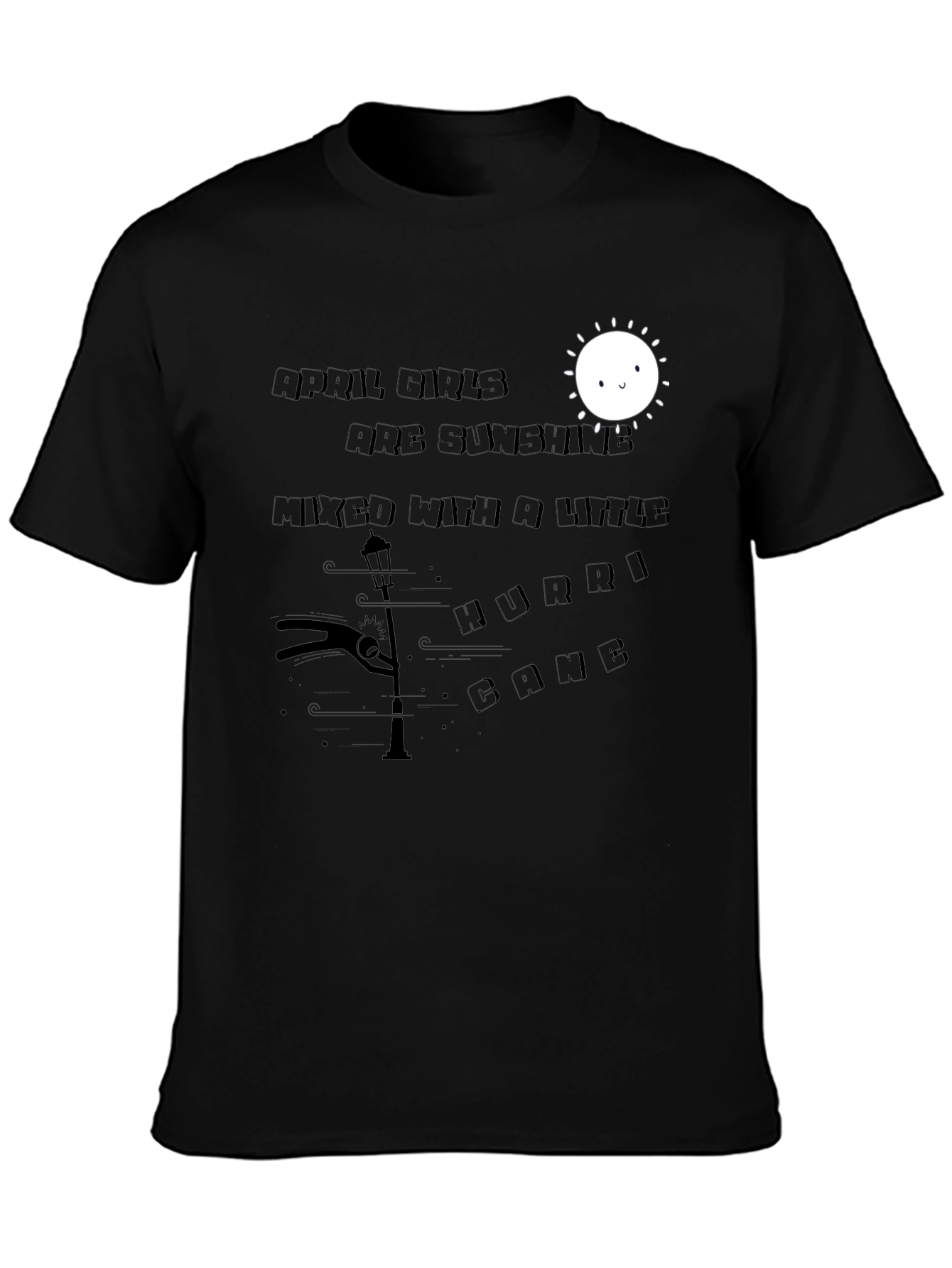 April Girls Sunshine Hurricane T-Shirt