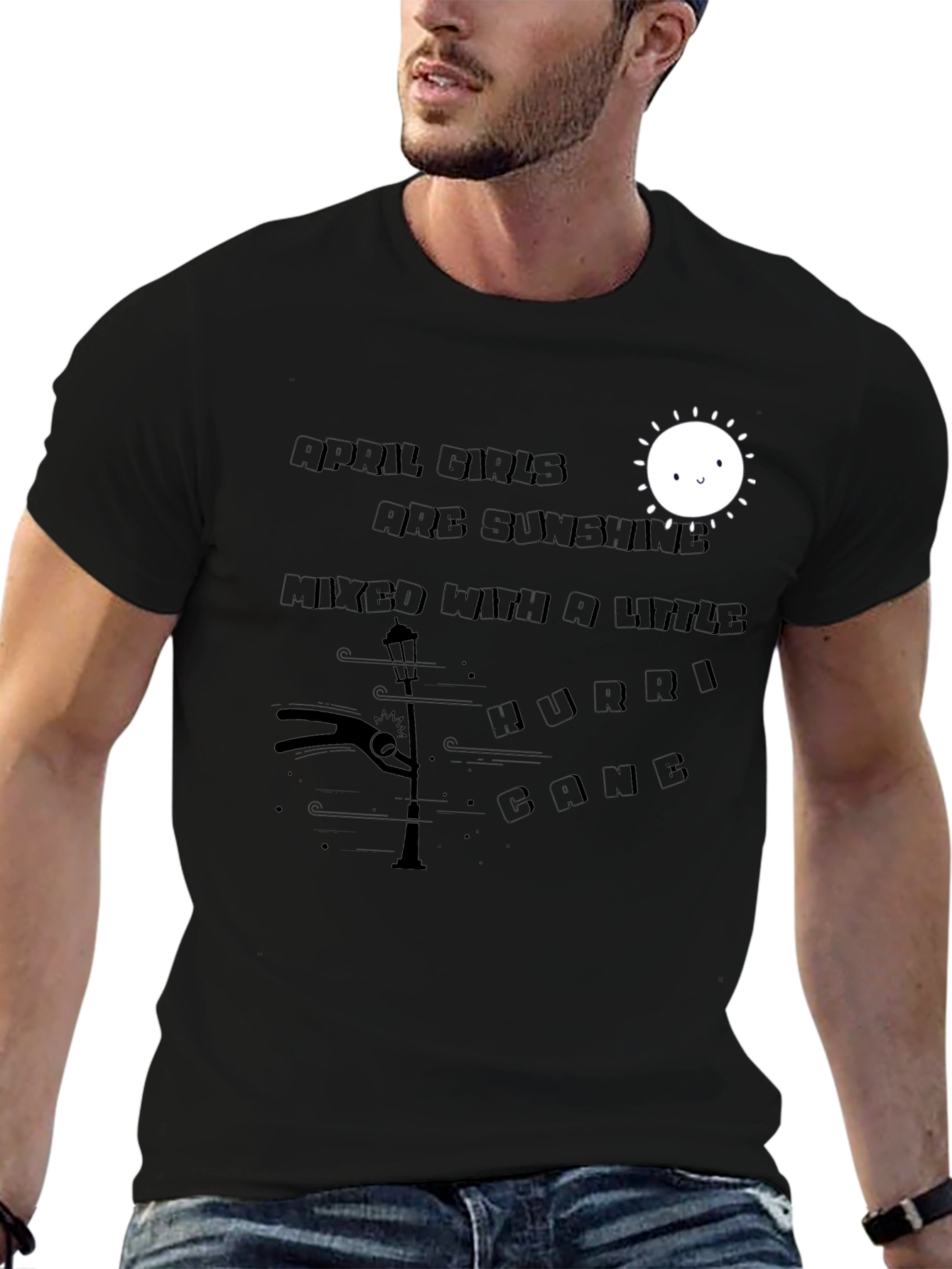 April Girls Sunshine Hurricane T-Shirt