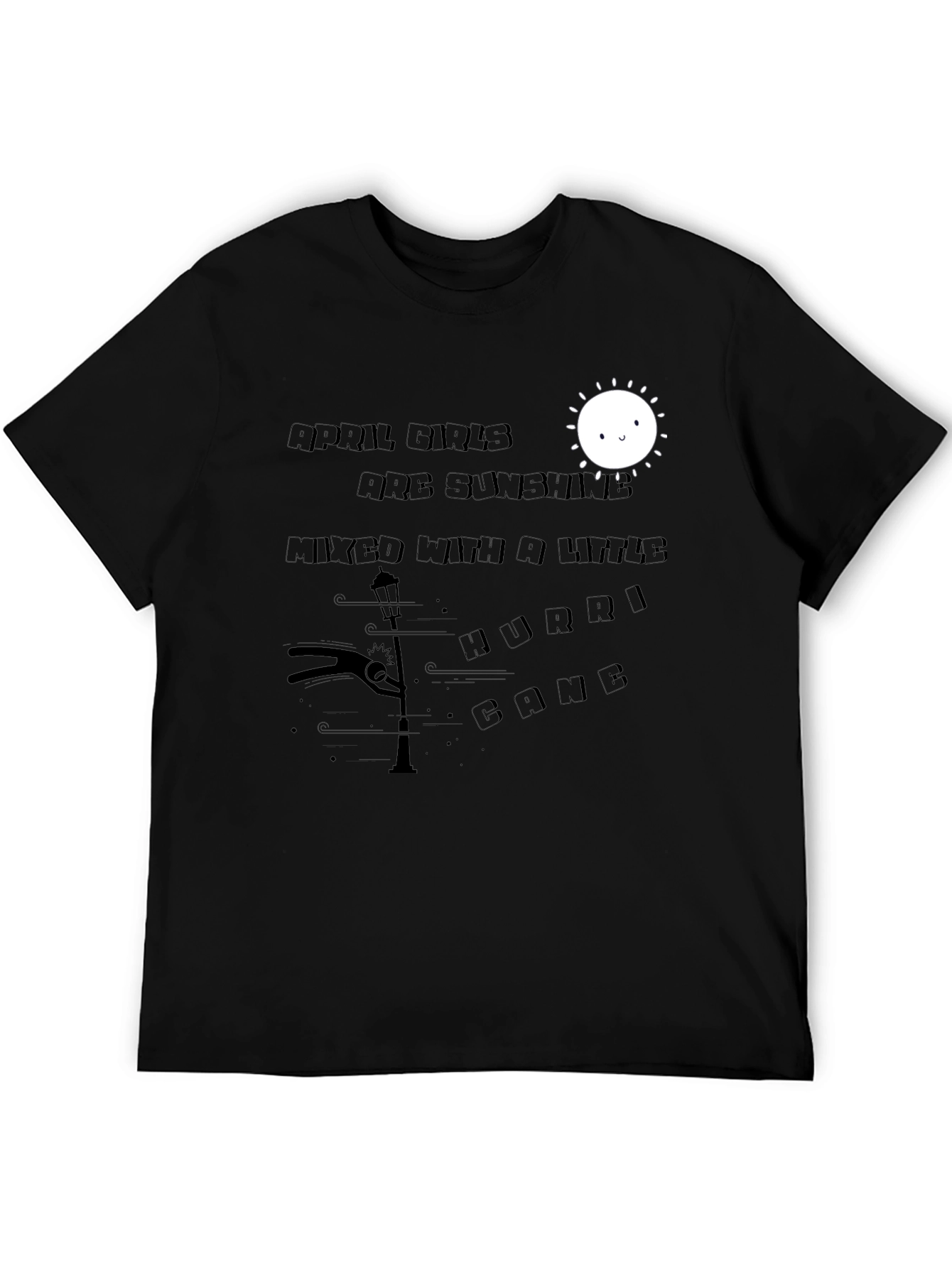April Girls Sunshine Hurricane T-Shirt