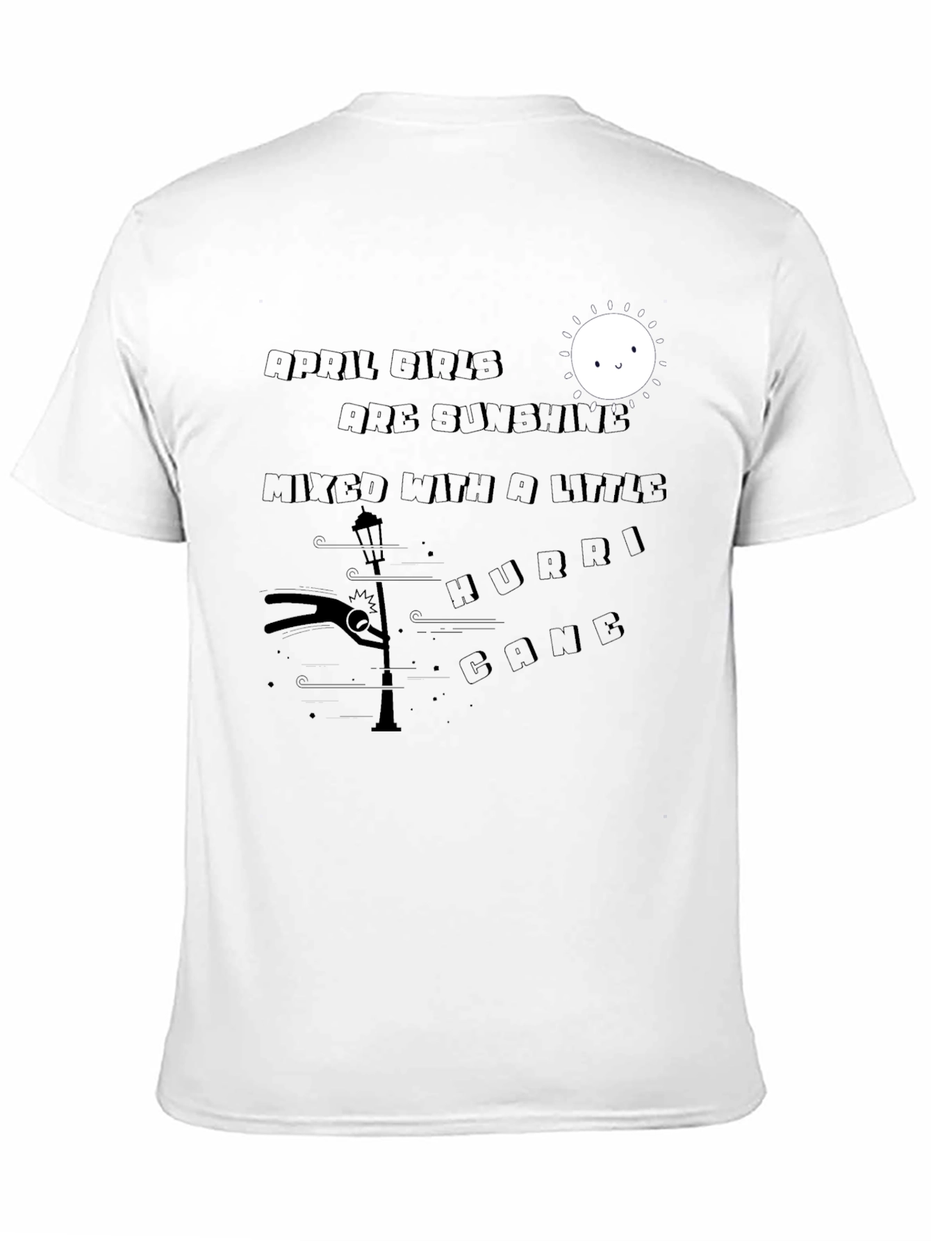 April Girls Sunshine Hurricane T-Shirt