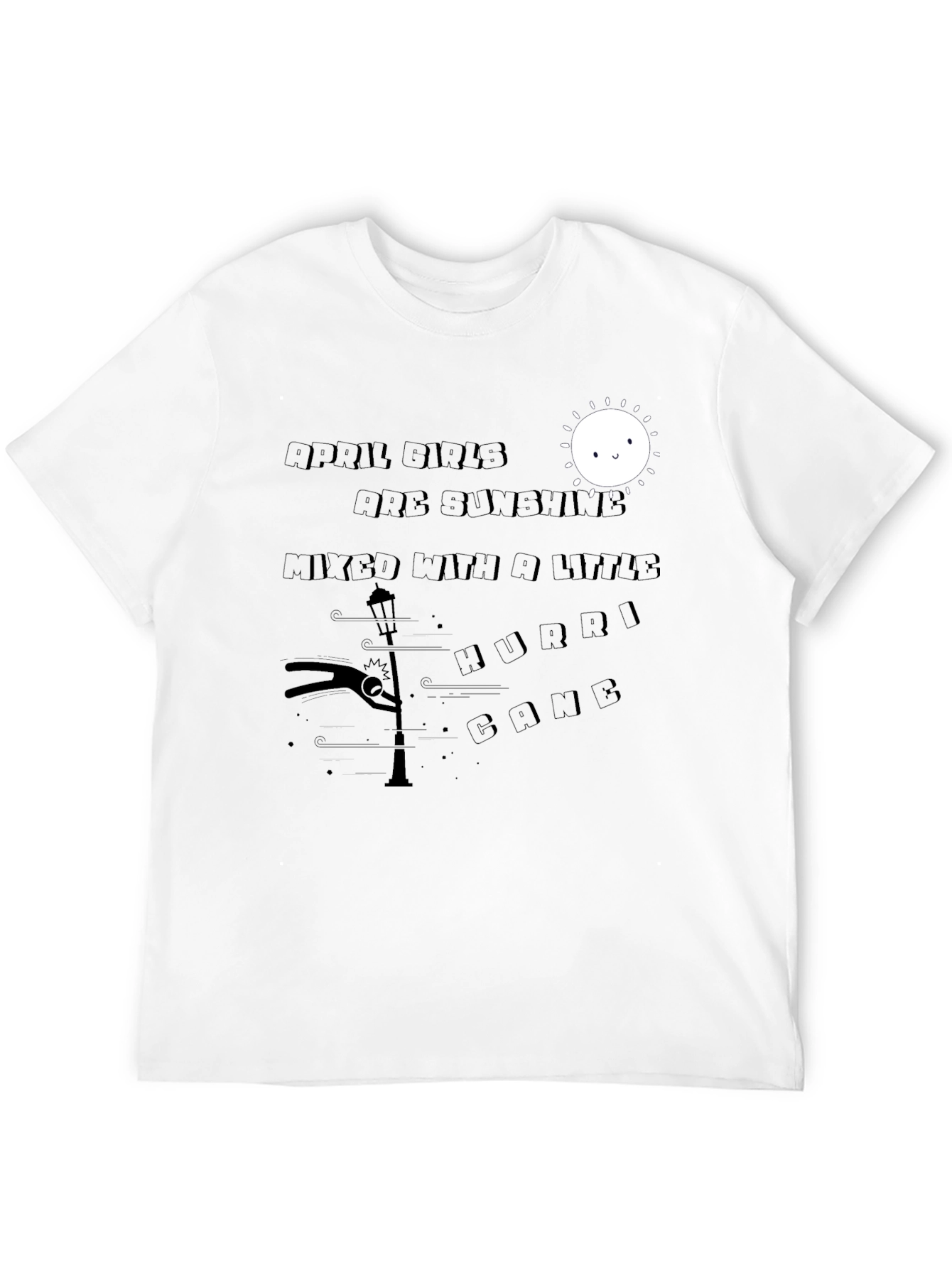 April Girls Sunshine Hurricane T-Shirt