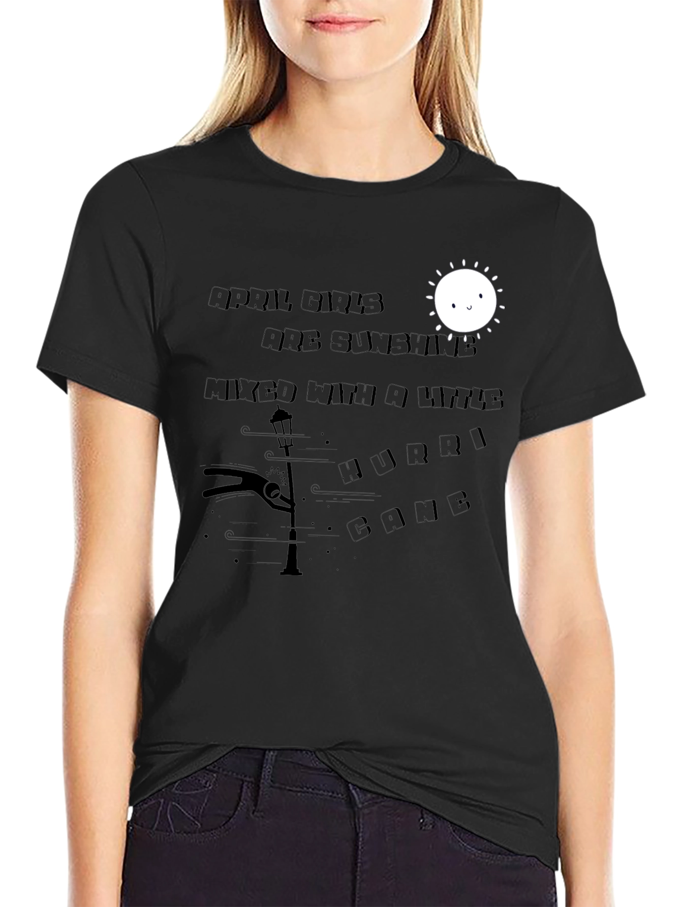 April Girls Sunshine Hurricane T-Shirt