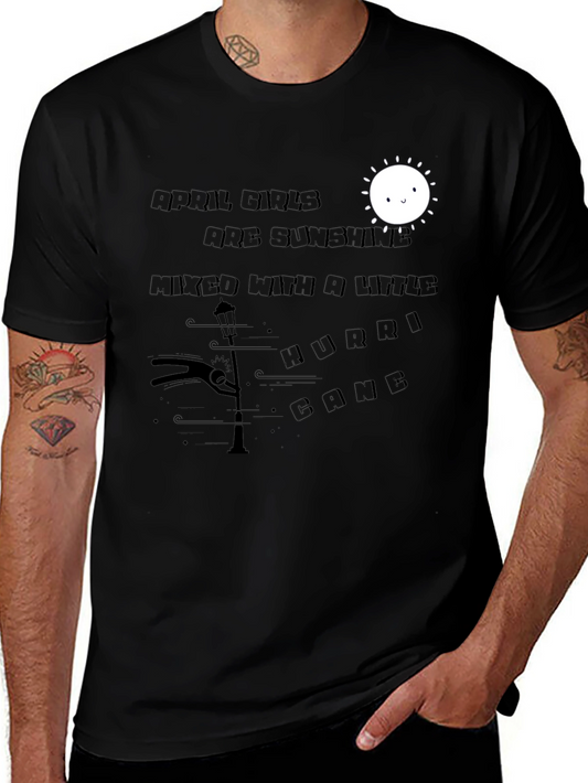 April Girls Sunshine Hurricane T-Shirt