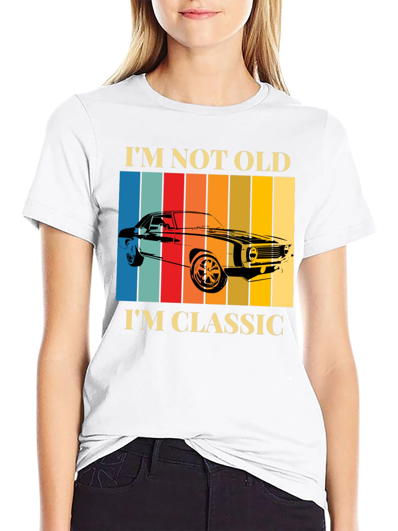 Im Not Old Im Classic Car Graphic T-Shirt