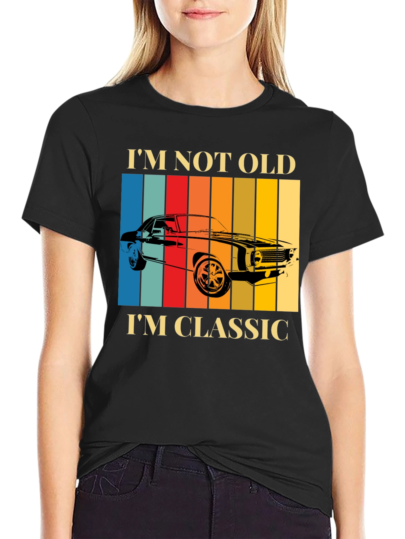 Im Not Old Im Classic Car Graphic T-Shirt