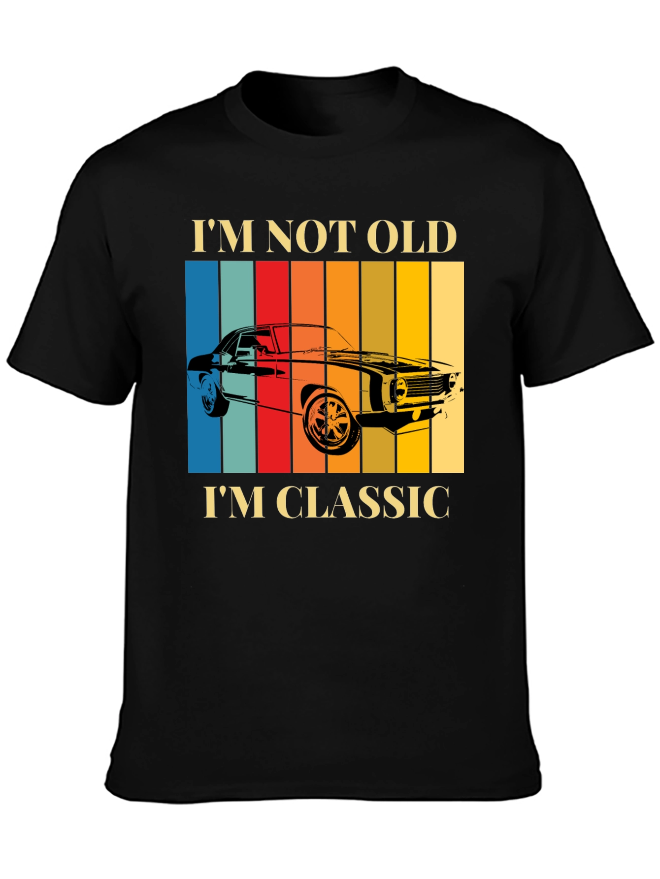 Im Not Old Im Classic Car Graphic T-Shirt