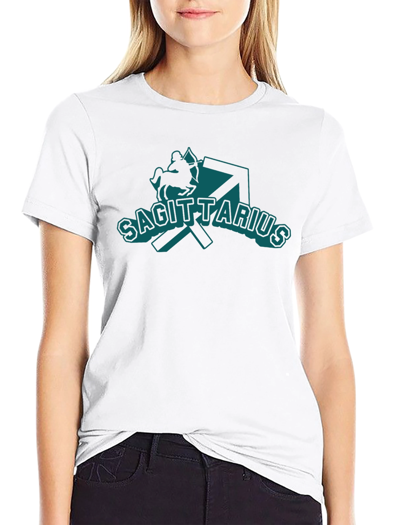 Sagittarius Zodiac Sign Graphic T-Shirt