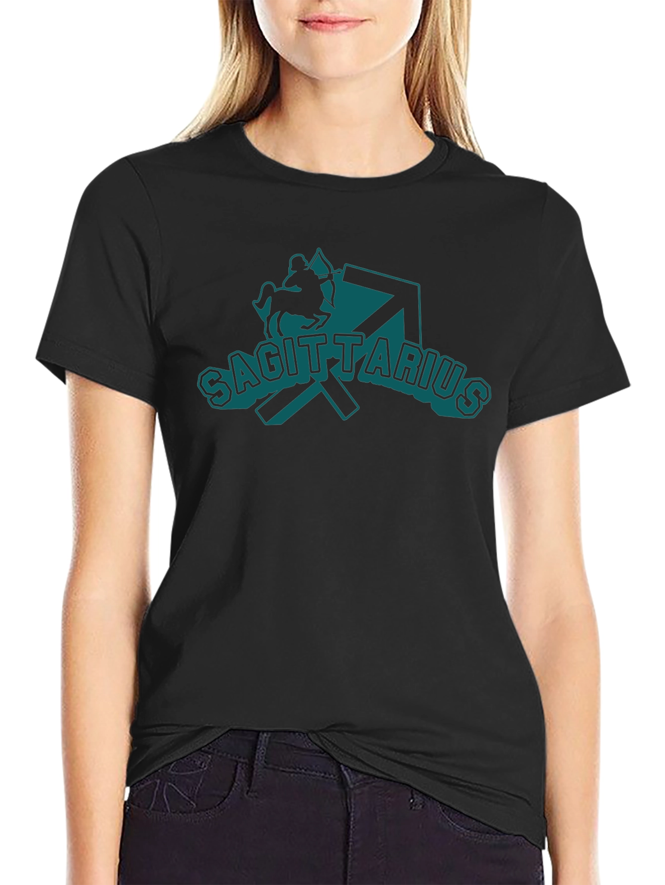 Sagittarius Zodiac Sign Graphic T-Shirt