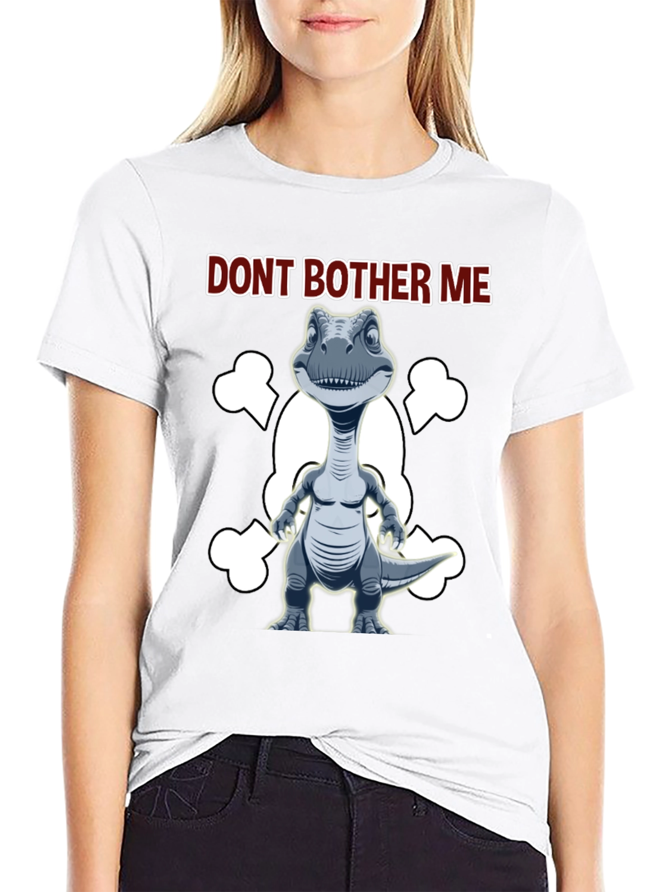 Dont Bother Me Dinosaur T-Shirt