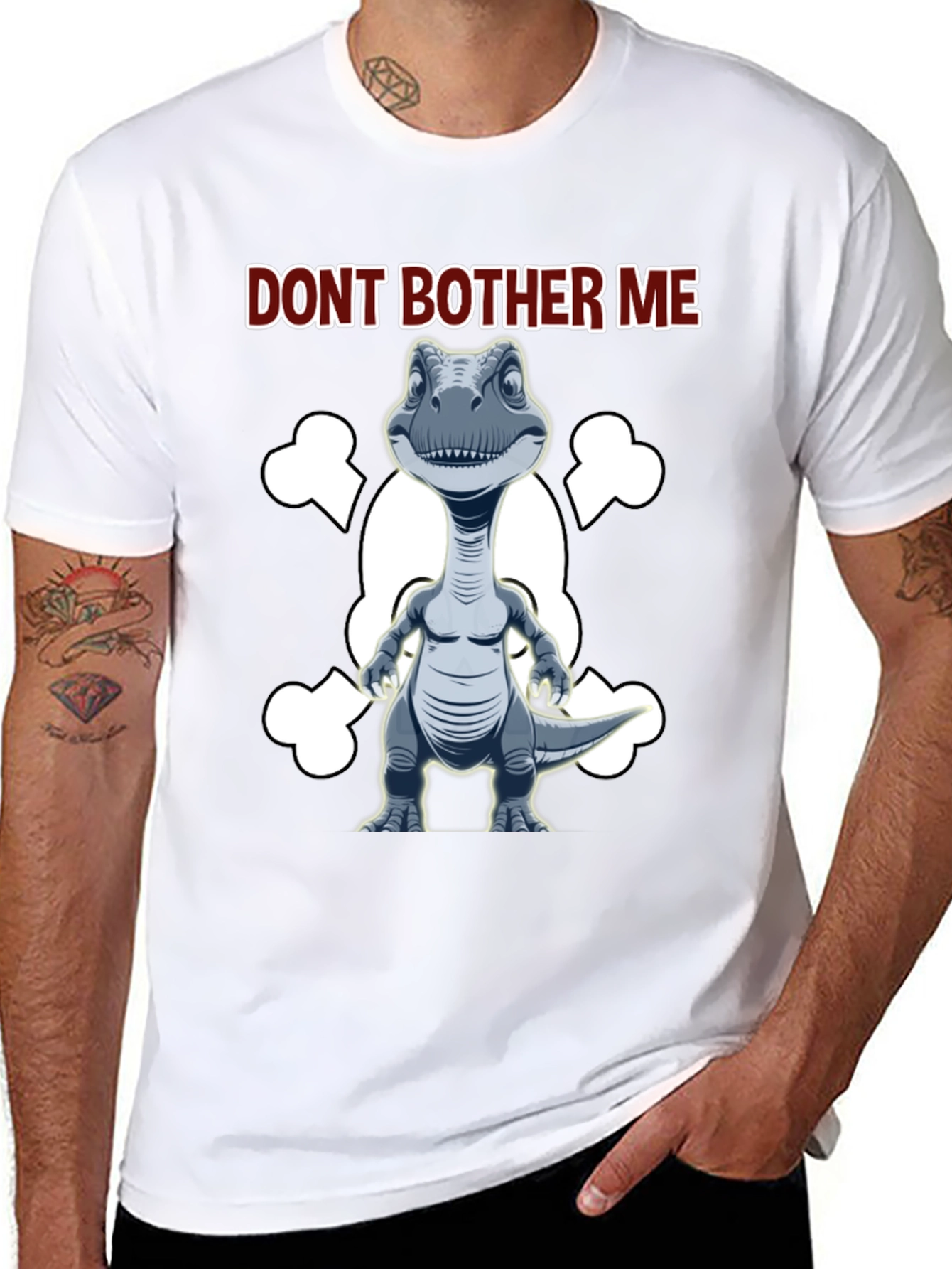 Dont Bother Me Dinosaur T-Shirt