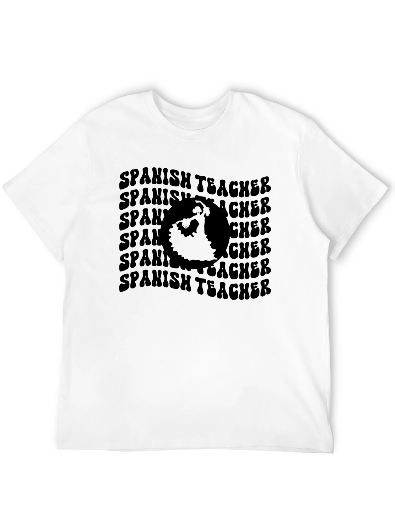 Spanish Teacher Graphic Tee - Black