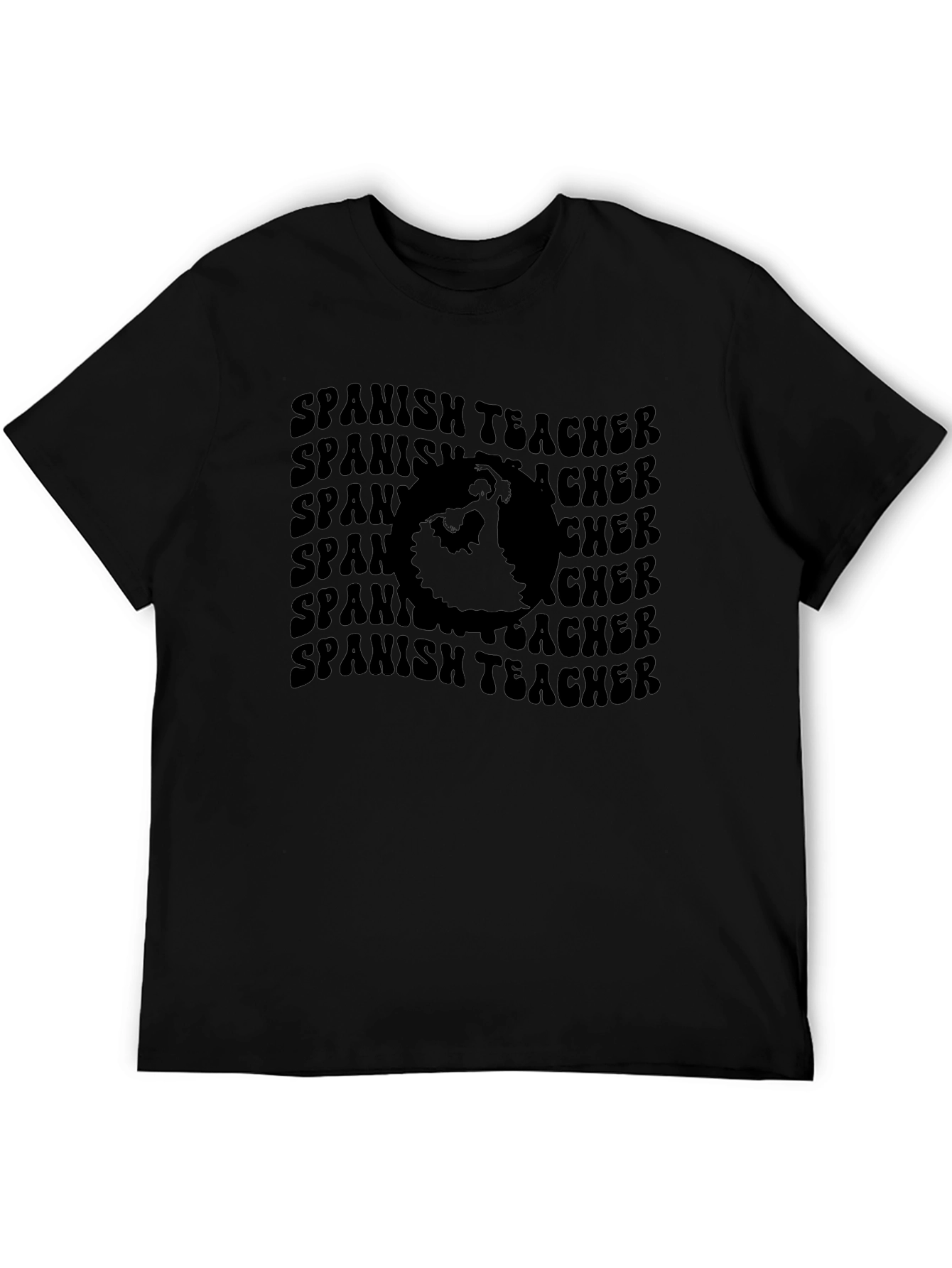 Spanish Teacher Graphic Tee - Black