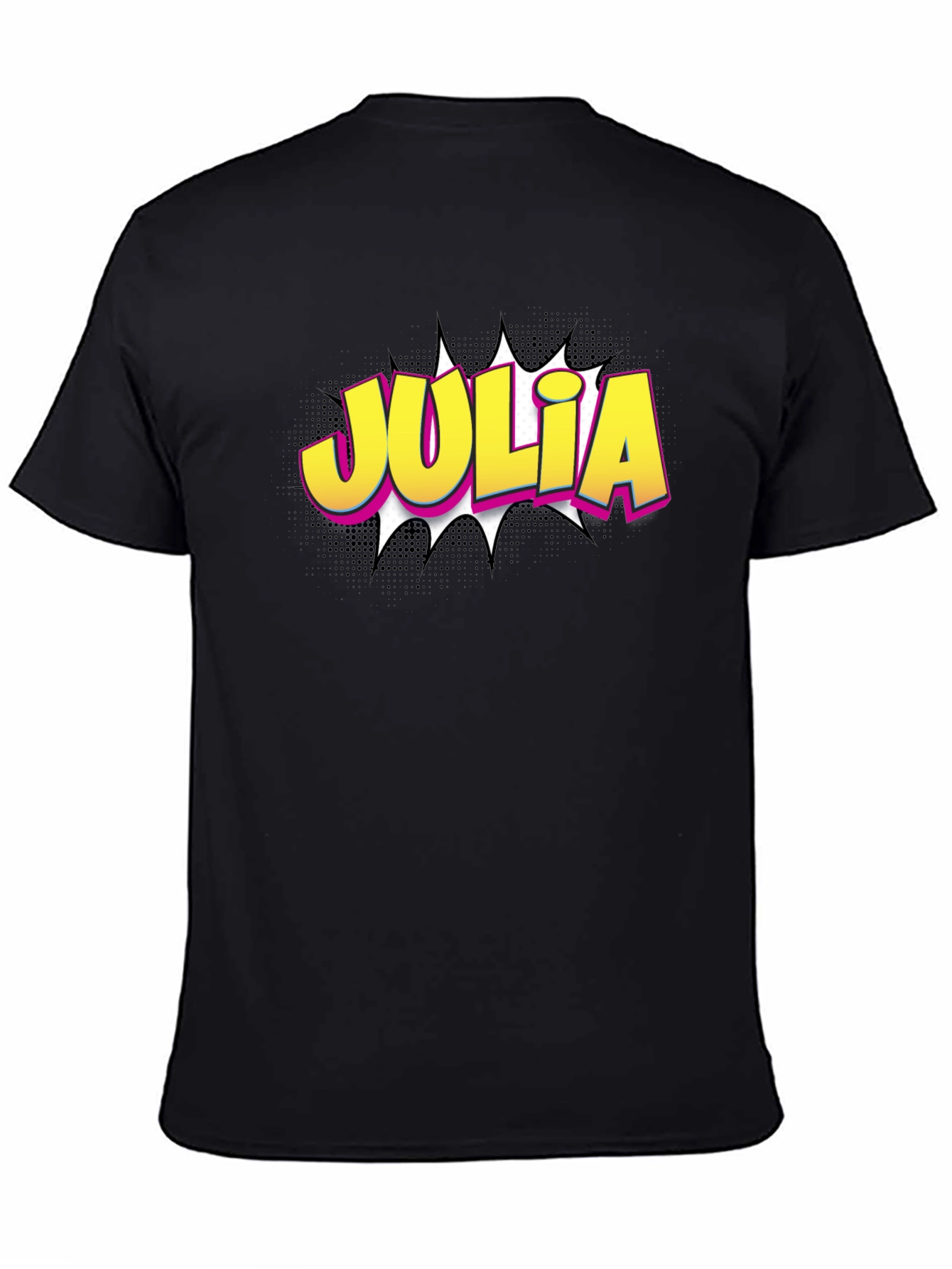 Julia Comic Book Style T-Shirt