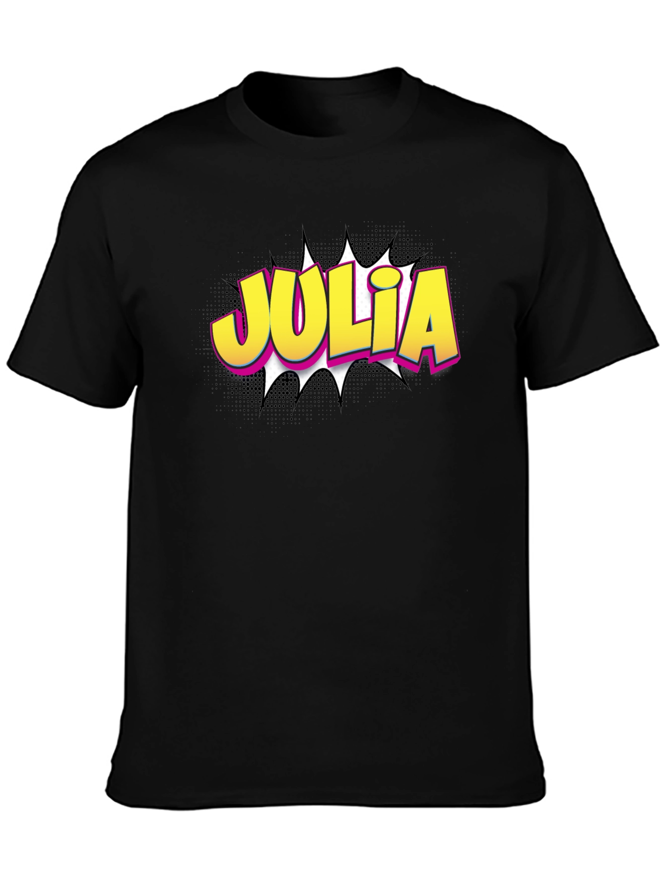 Julia Comic Book Style T-Shirt