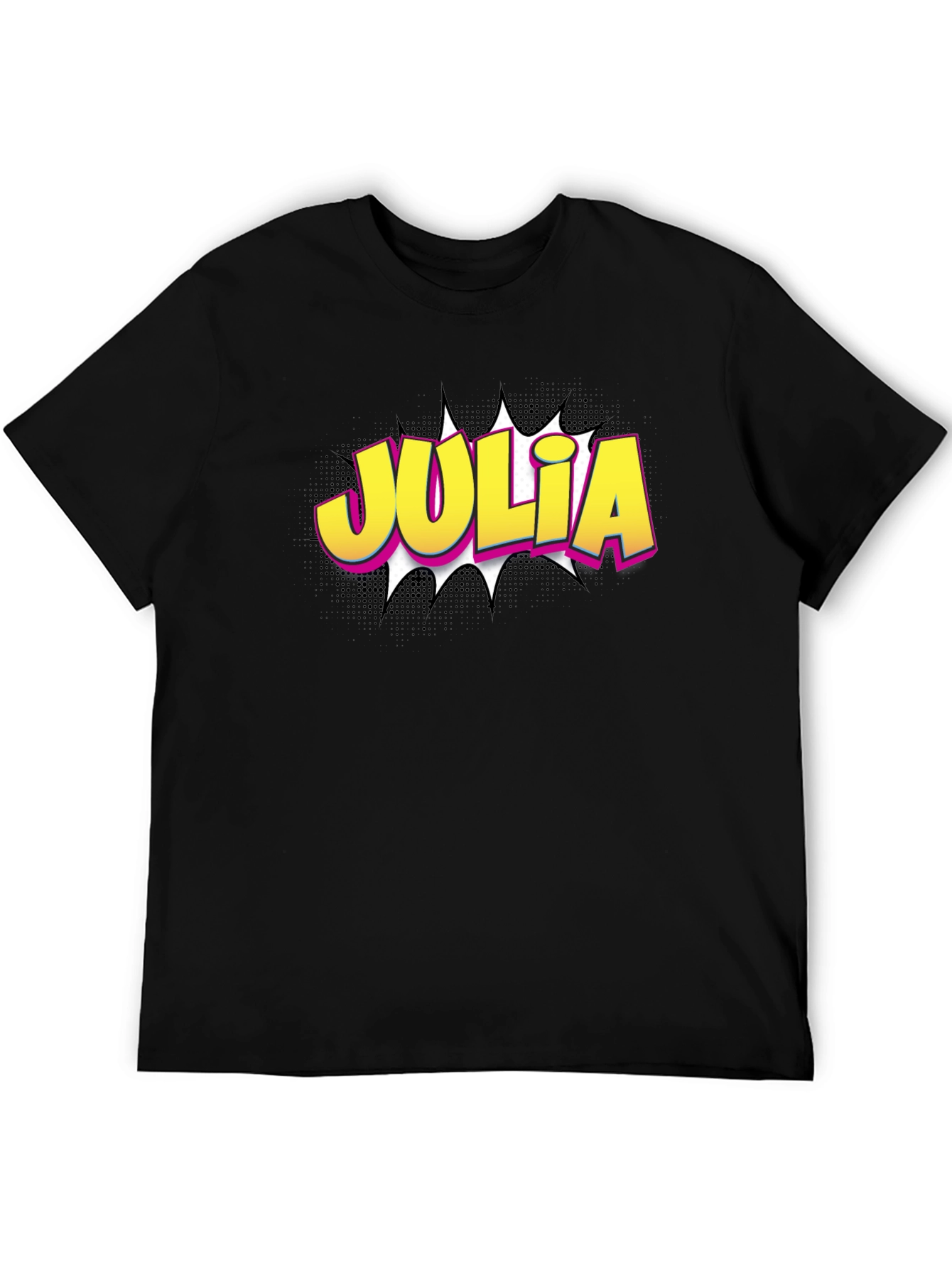 Julia Comic Book Style T-Shirt
