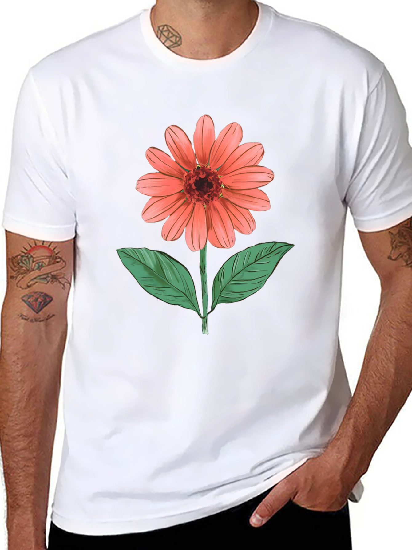 Floral Graphic T-Shirt - Stylish Casual Wear