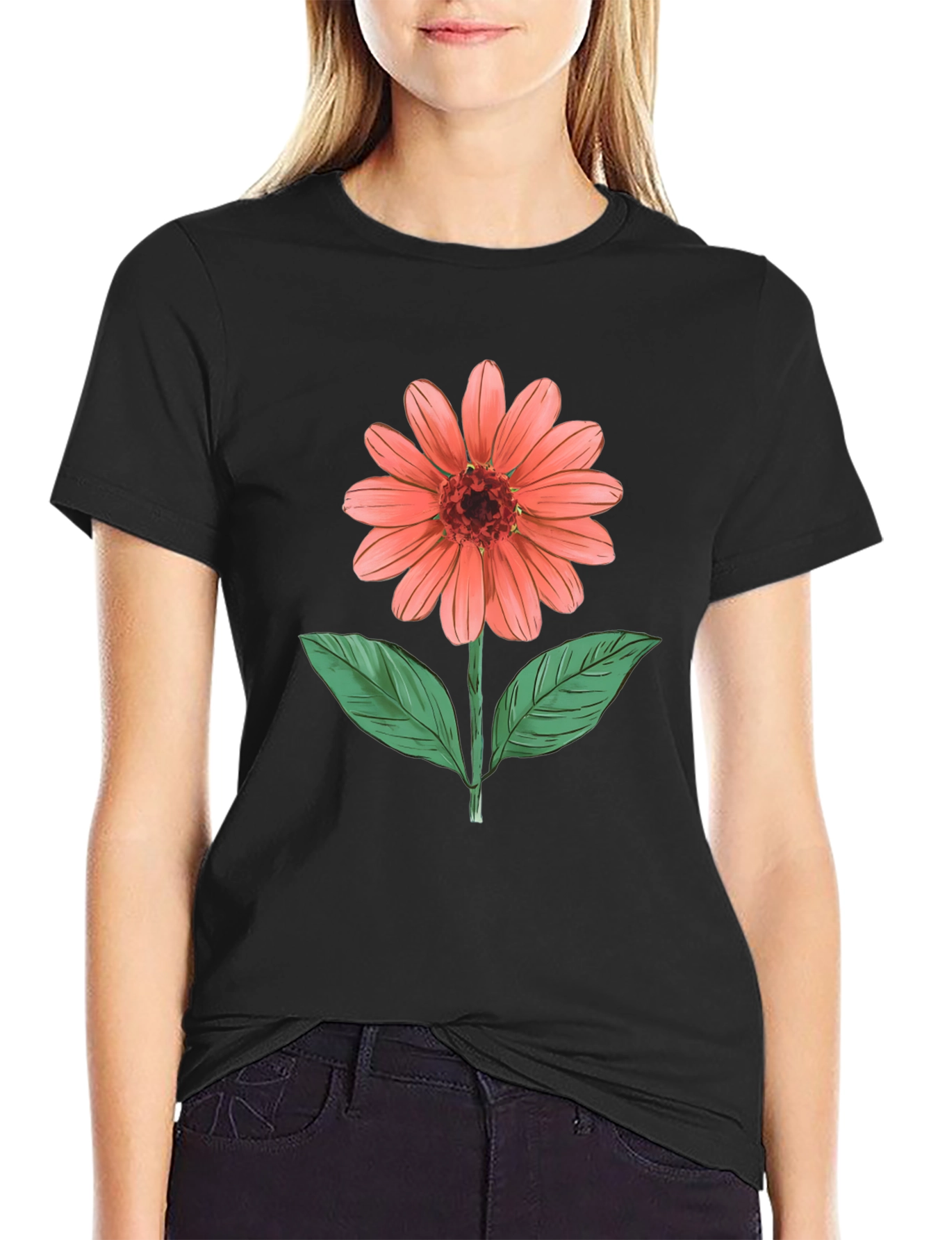 Floral Graphic T-Shirt - Stylish Casual Wear