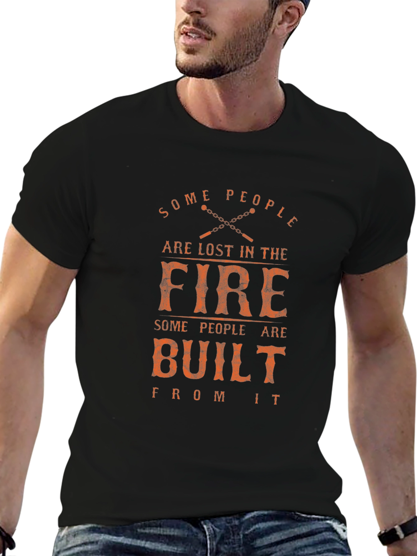 Built From Fire Graphic Tee