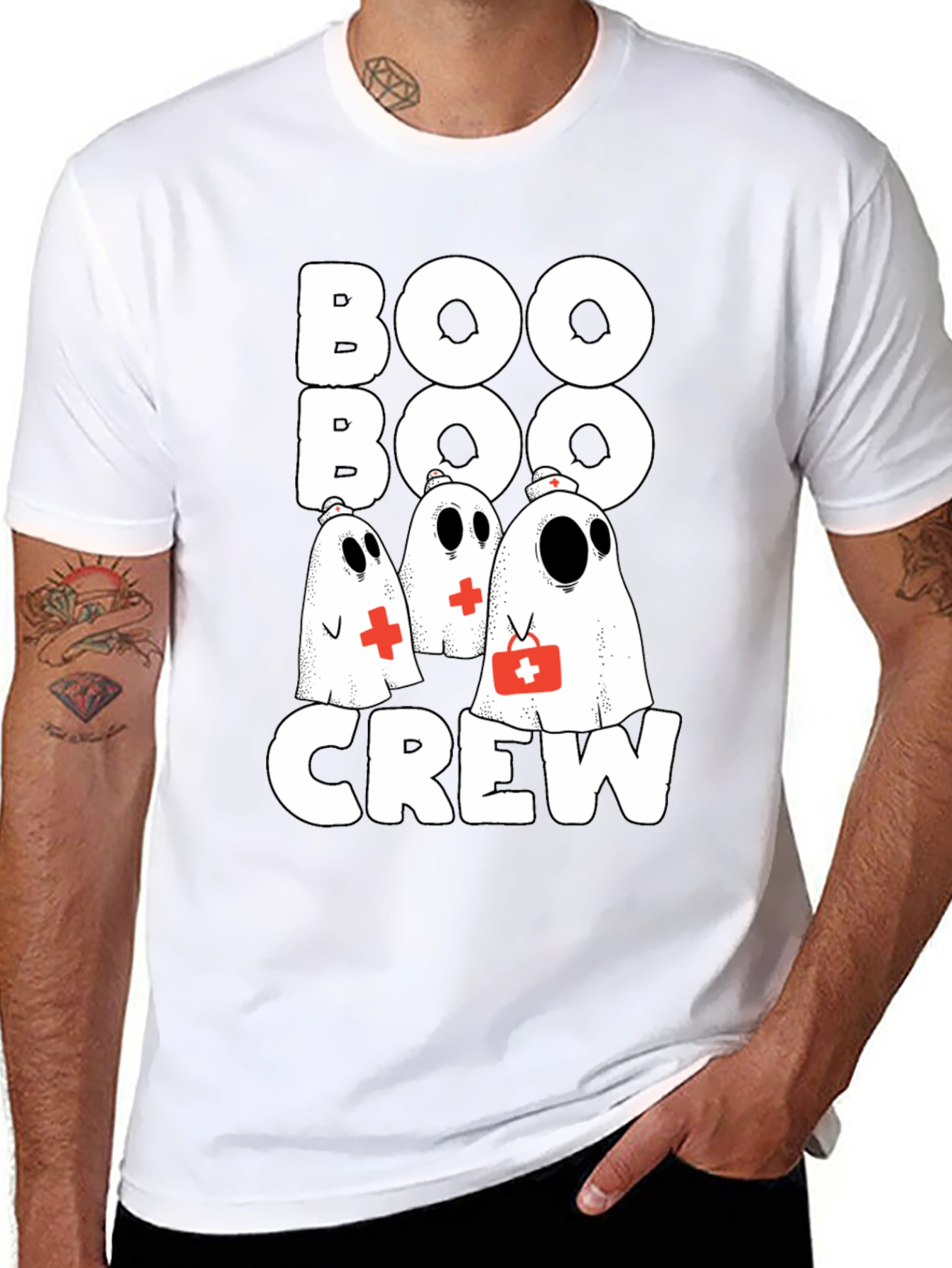 Boo Boo Crew Graphic T-Shirt