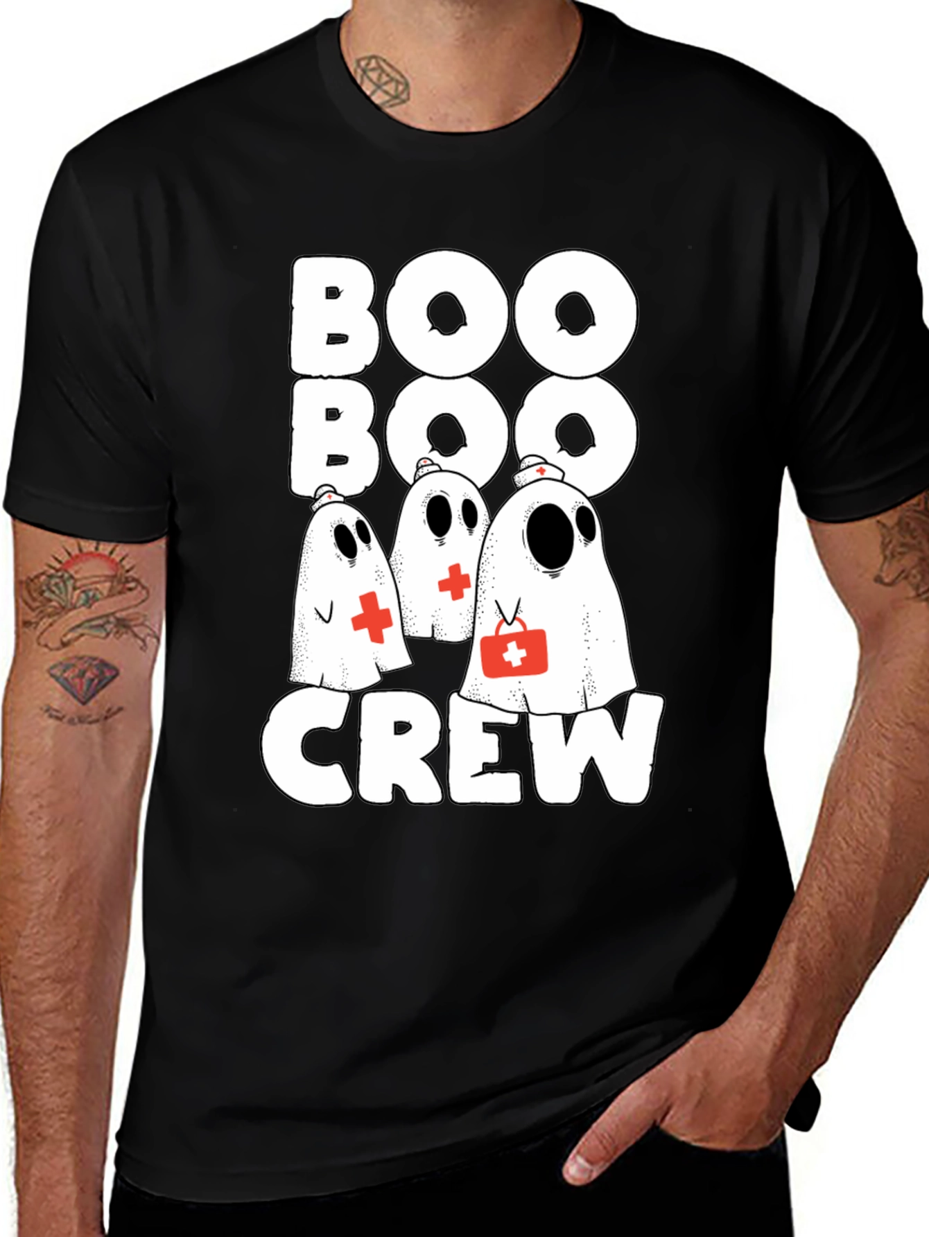 Boo Boo Crew Graphic T-Shirt
