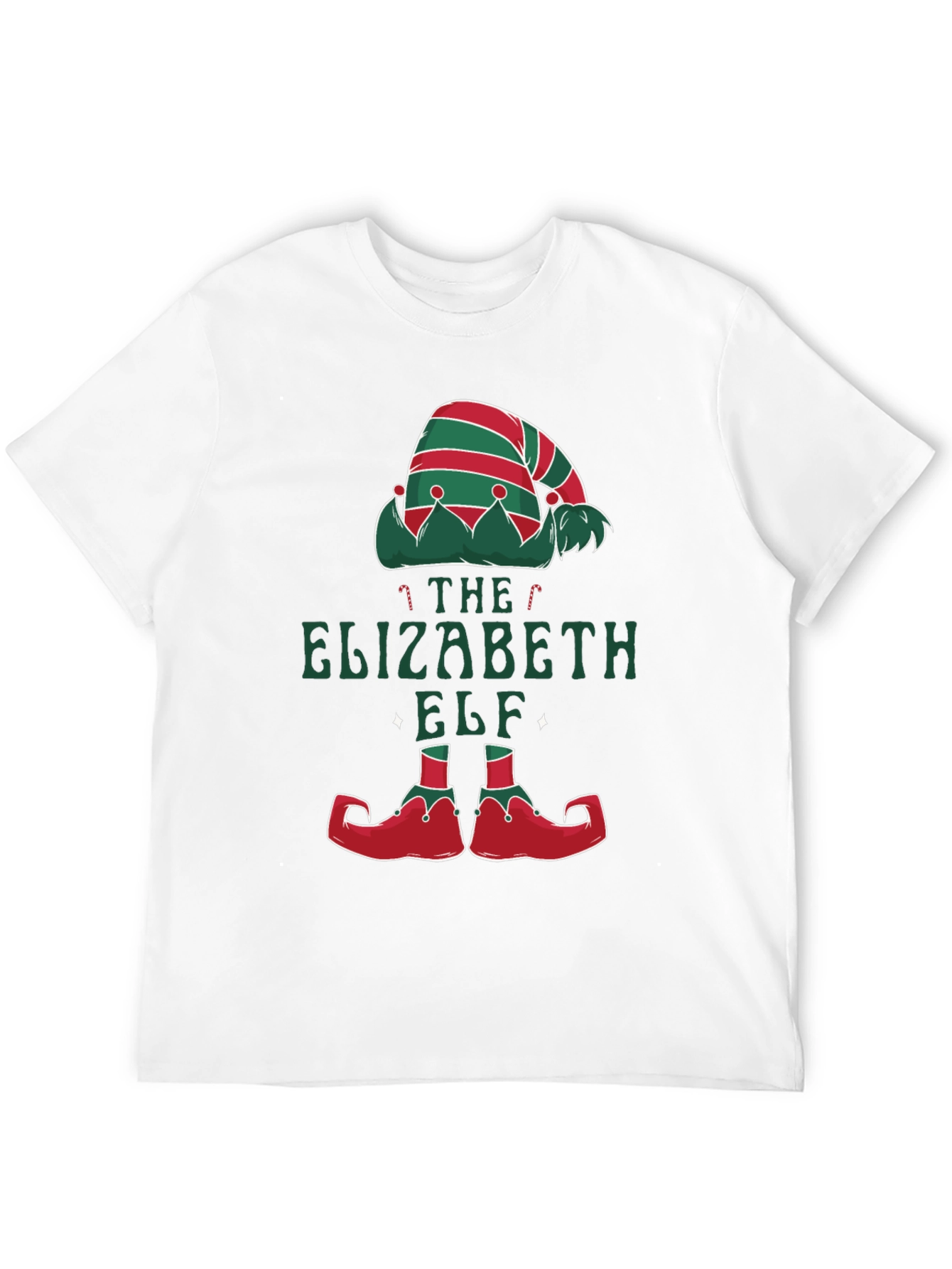 Elizabeth Elf Christmas T-Shirt Holiday Party