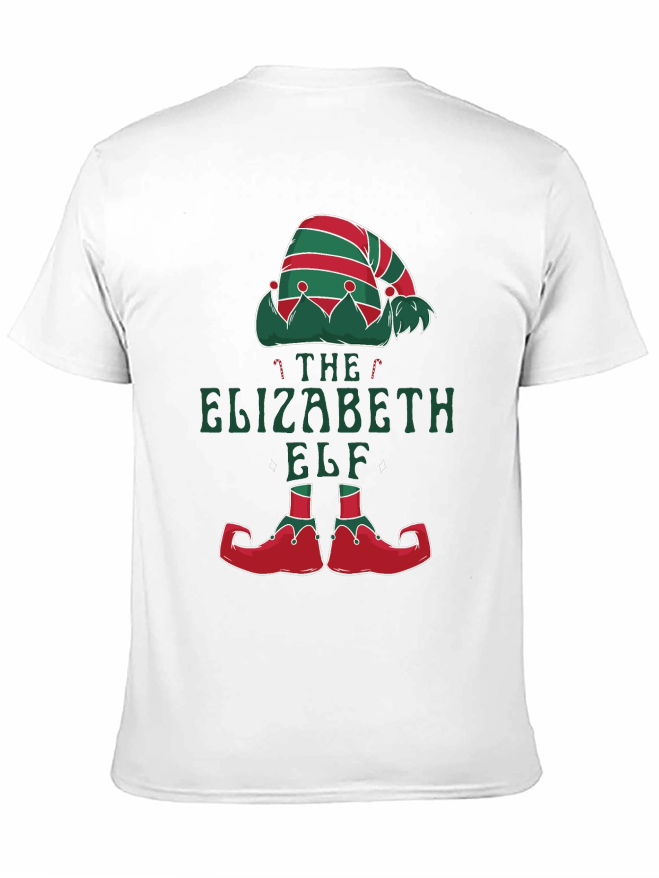 Elizabeth Elf Christmas T-Shirt Holiday Party
