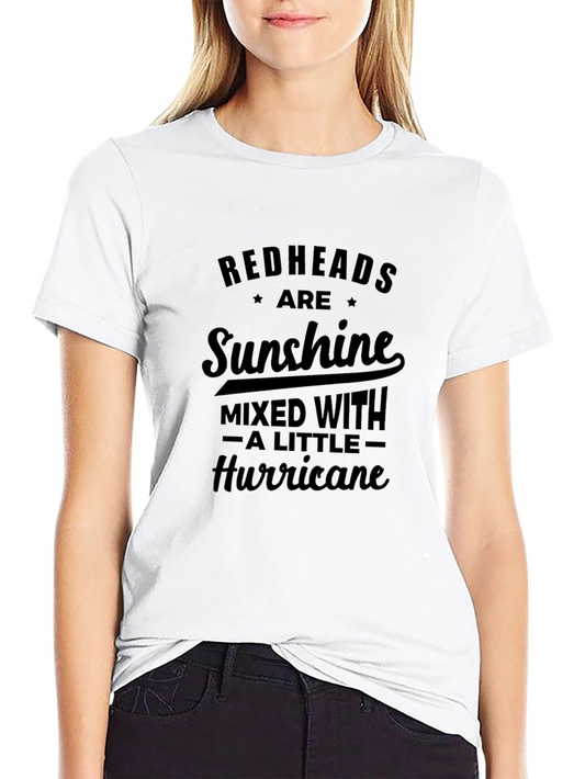 Redheads Are Sunshine T-Shirt - Funny Ginger Pride Tee