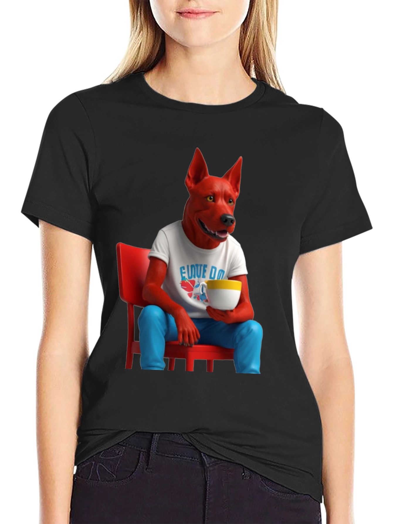 Dog Cartoon Character T-Shirt