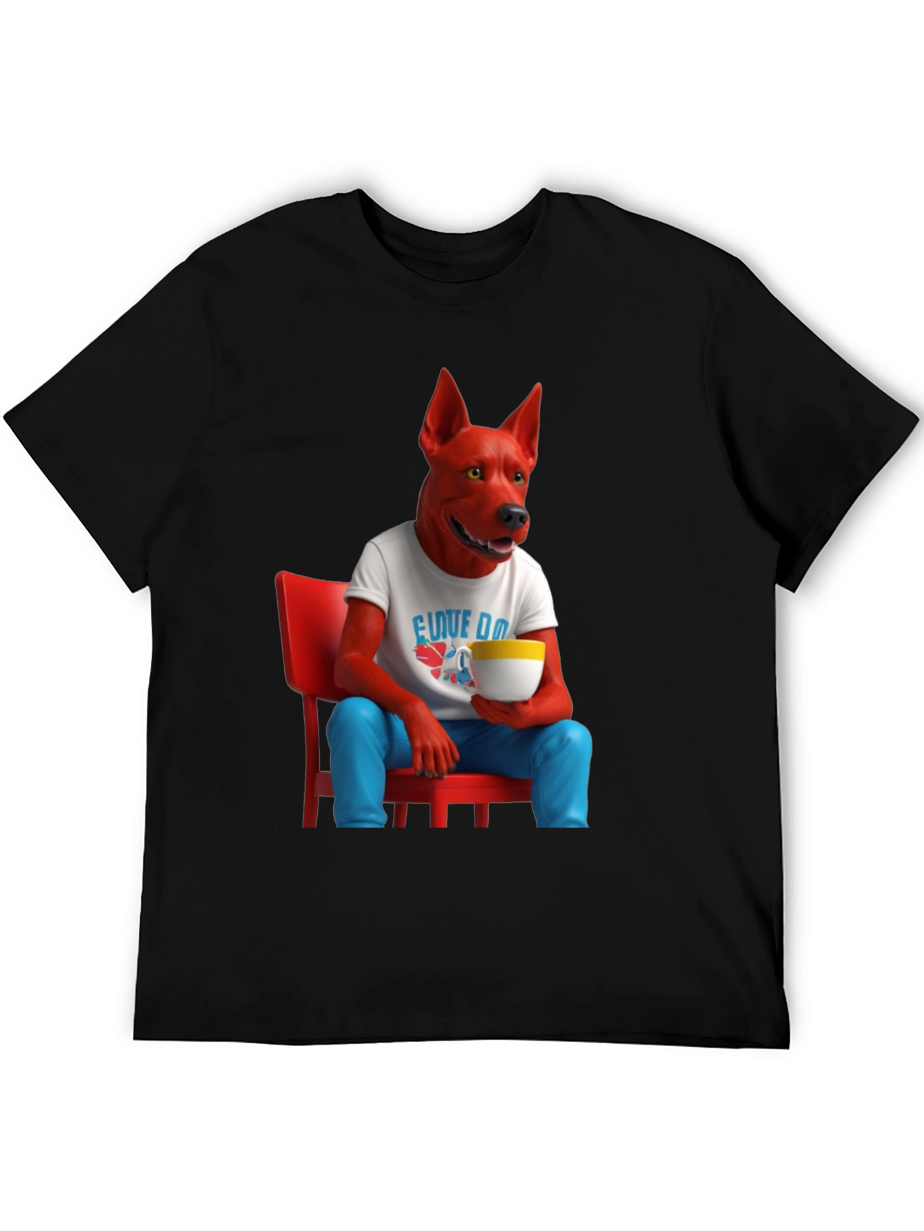 Dog Cartoon Character T-Shirt