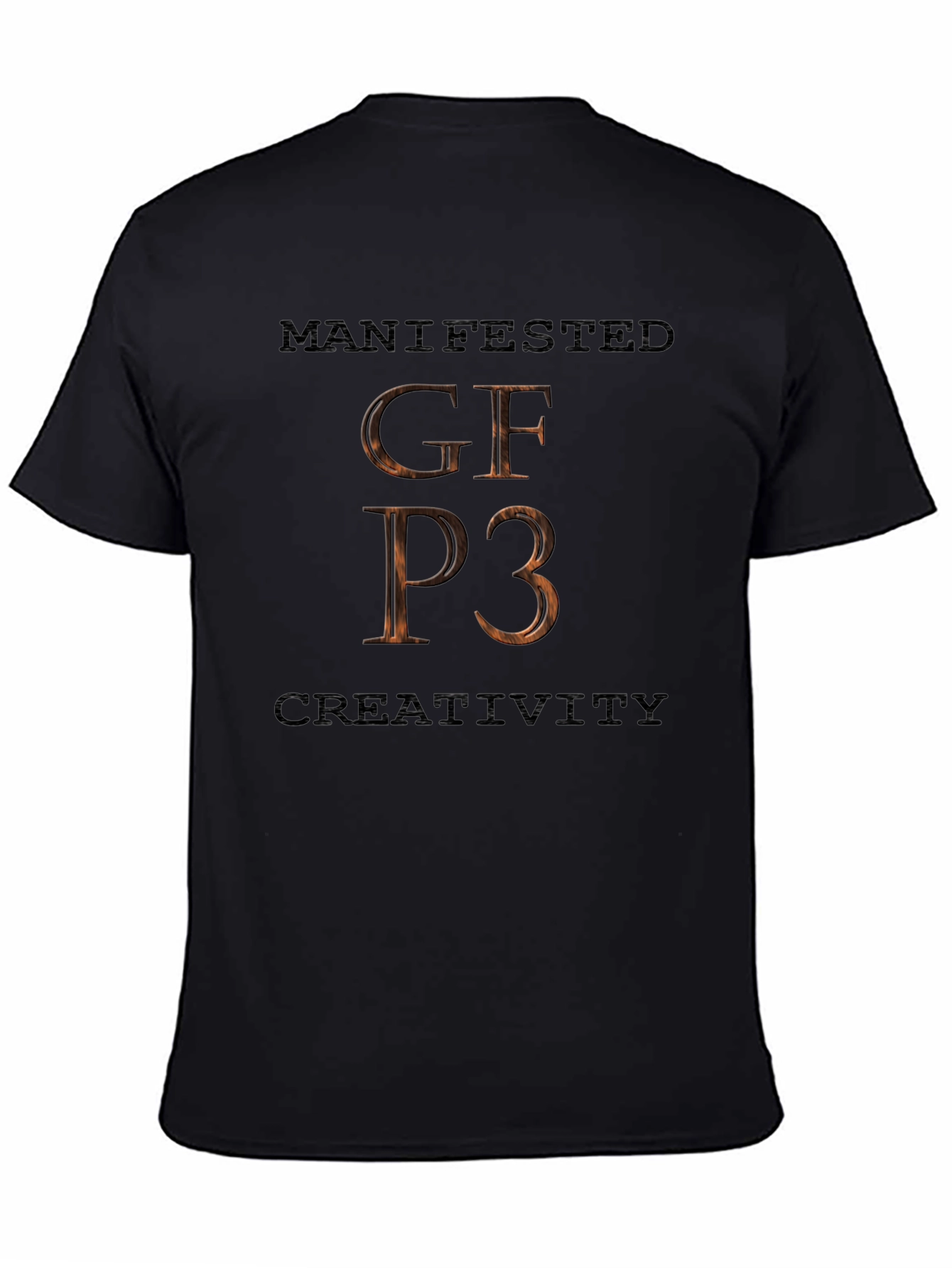 Manifested GF P3 Creativity Black T-Shirt