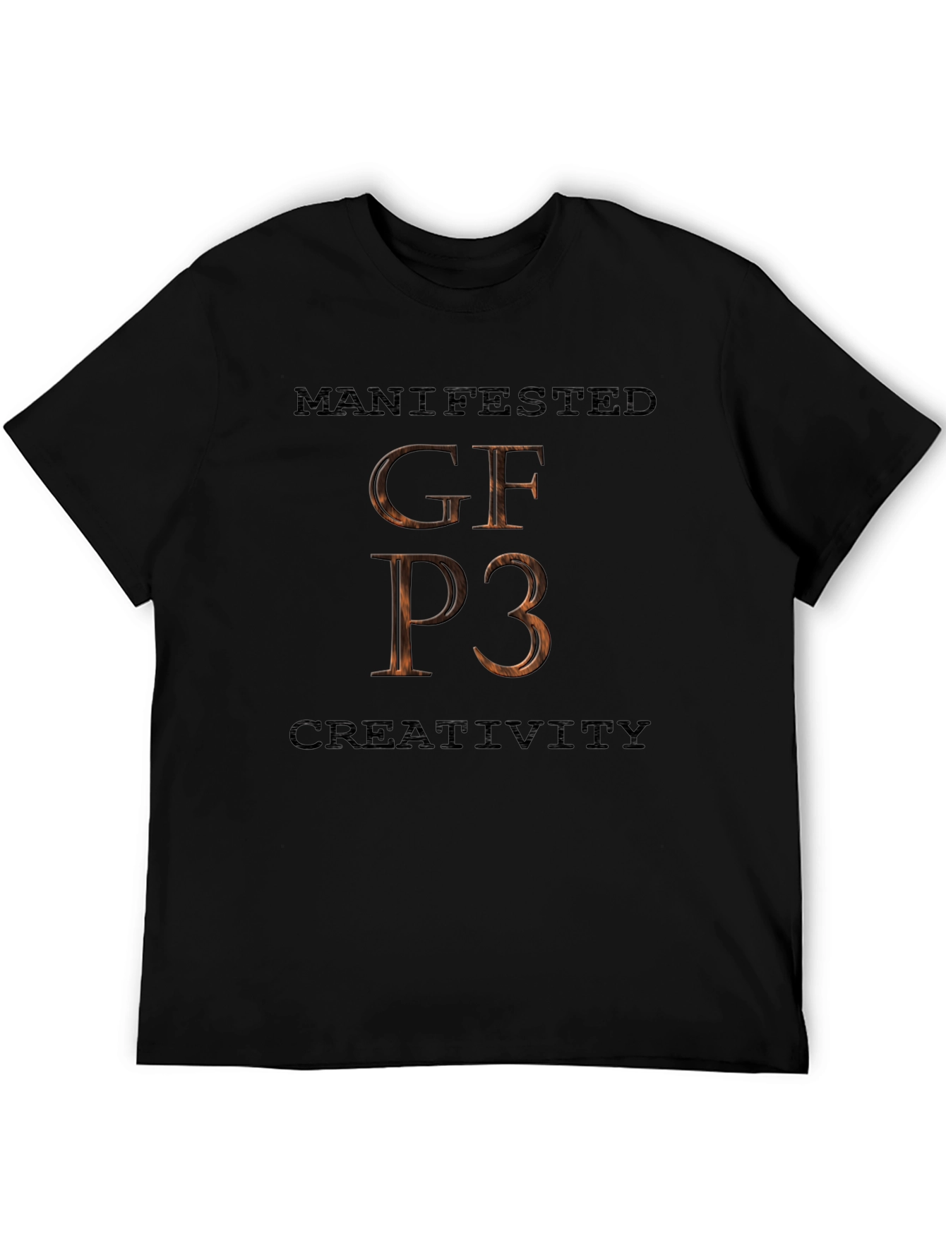 Manifested GF P3 Creativity Black T-Shirt