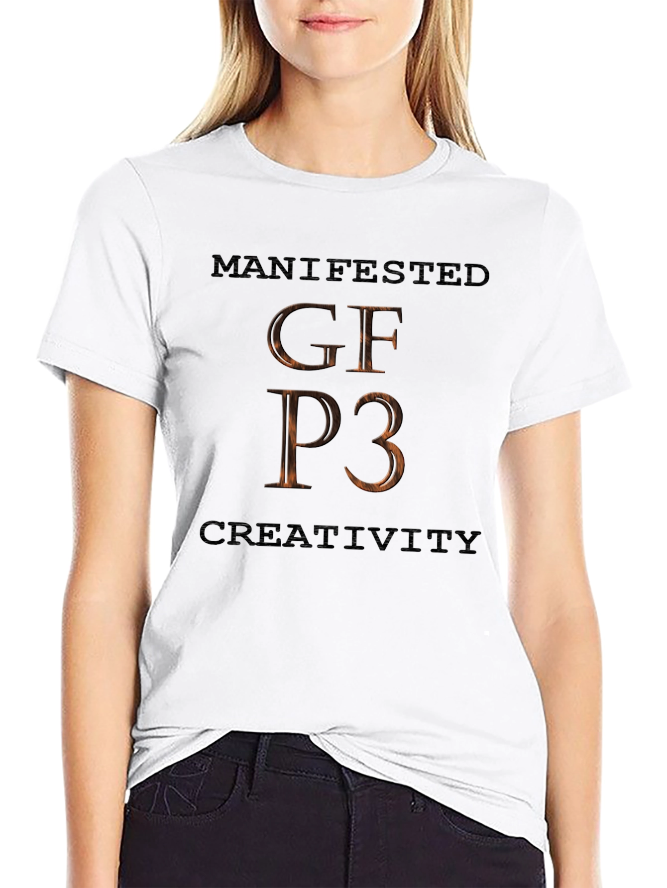 Manifested GF P3 Creativity Black T-Shirt