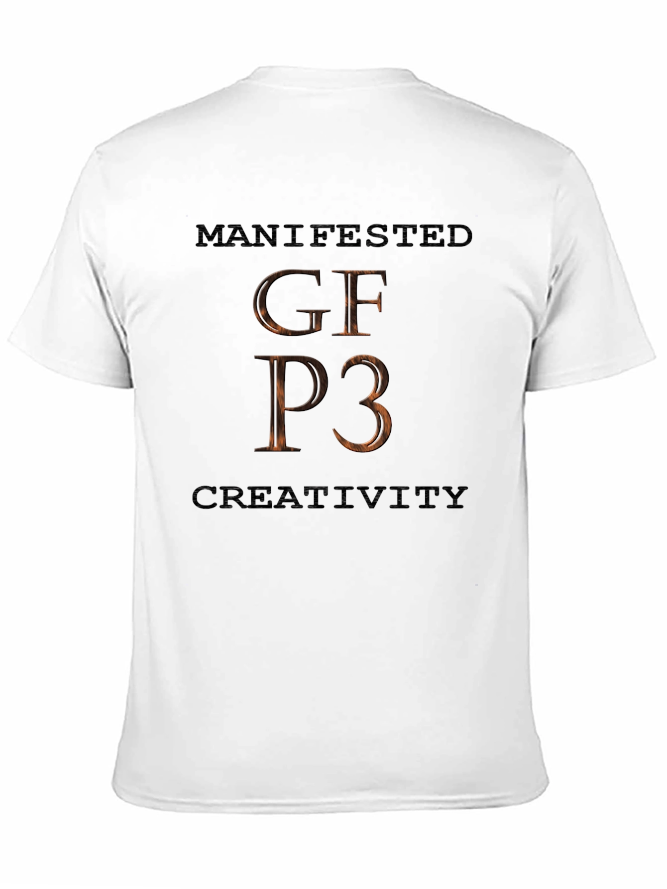 Manifested GF P3 Creativity Black T-Shirt