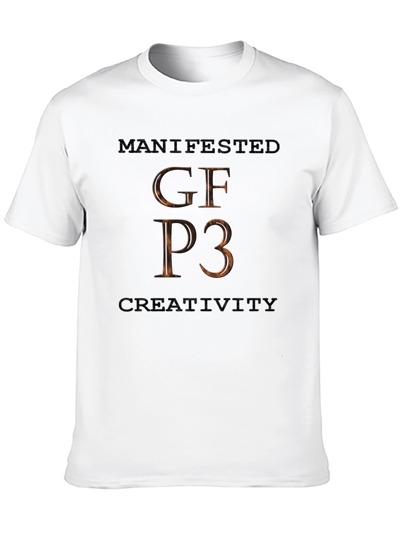 Manifested GF P3 Creativity Black T-Shirt