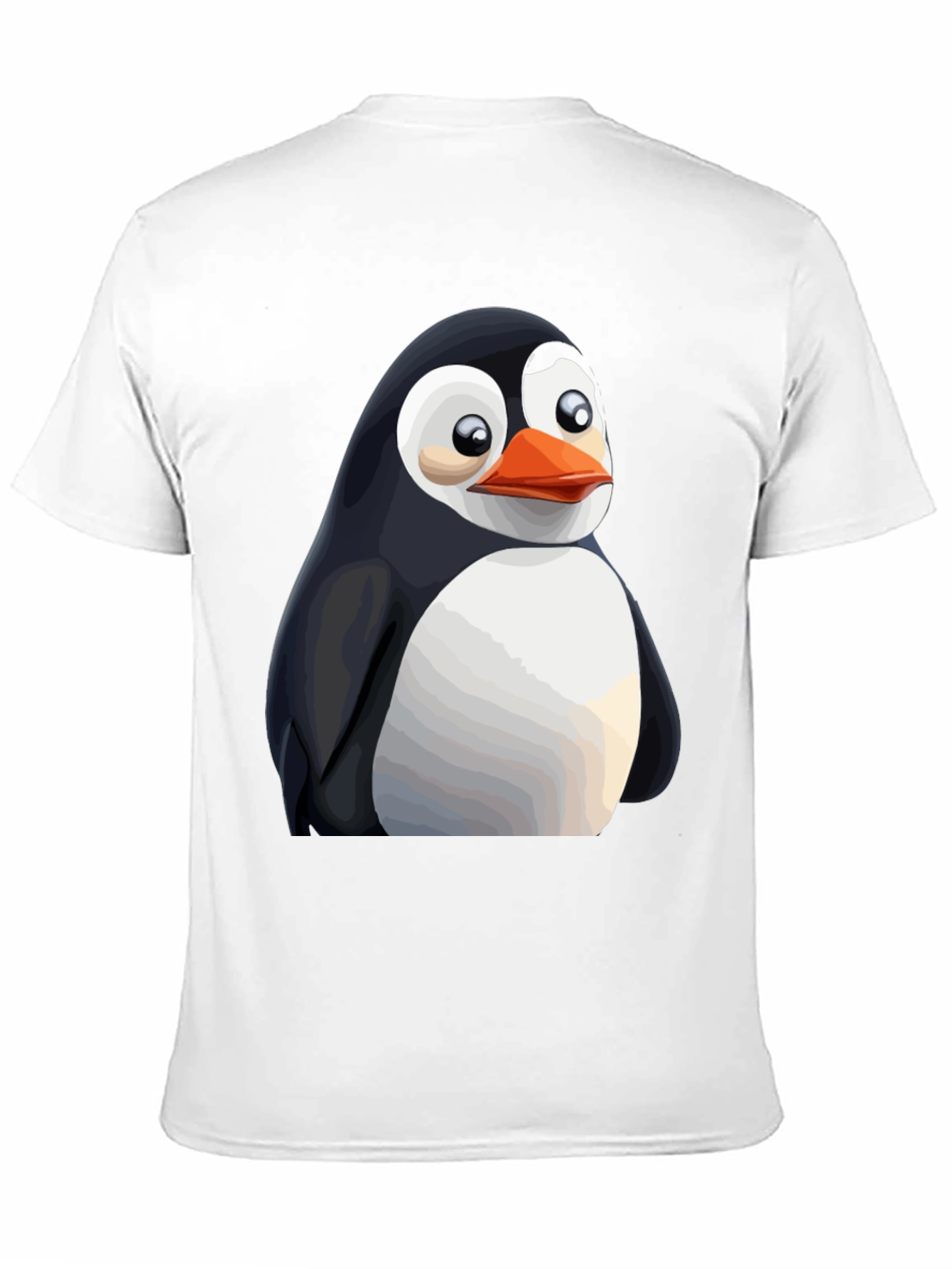 Penguin Graphic Print T-Shirt - Black