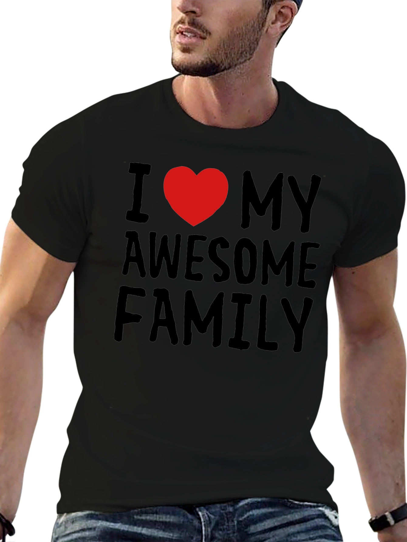 I Love My Awesome Family T-Shirt
