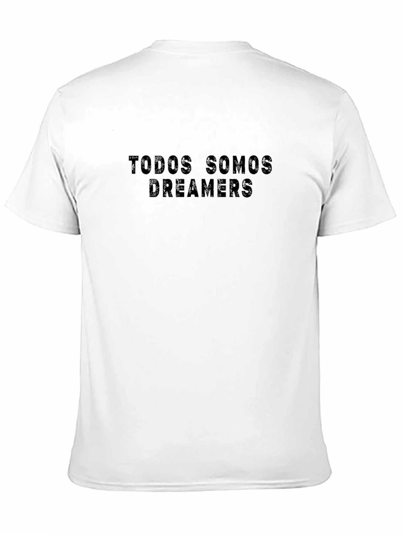 Todos Somos Dreamers Black Graphic Tee