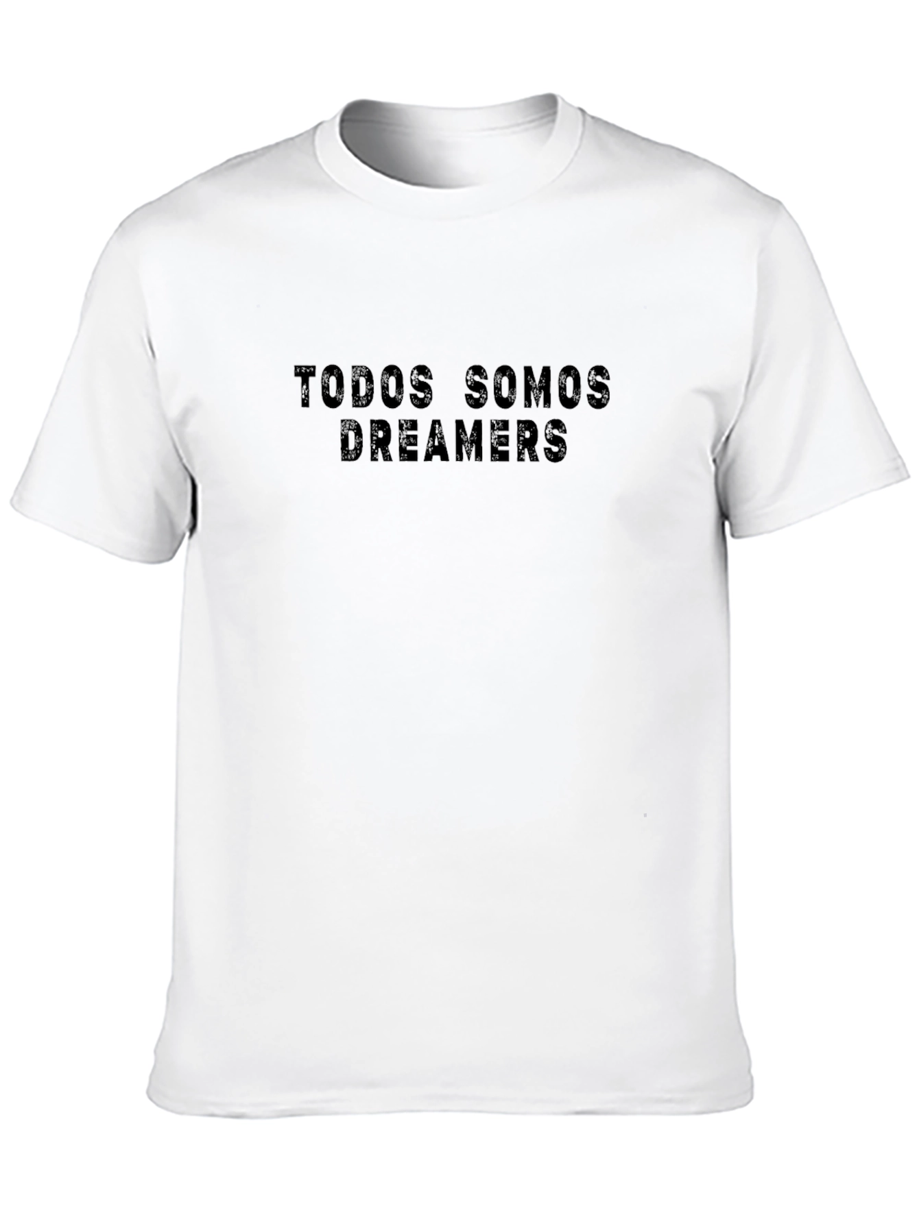Todos Somos Dreamers Black Graphic Tee