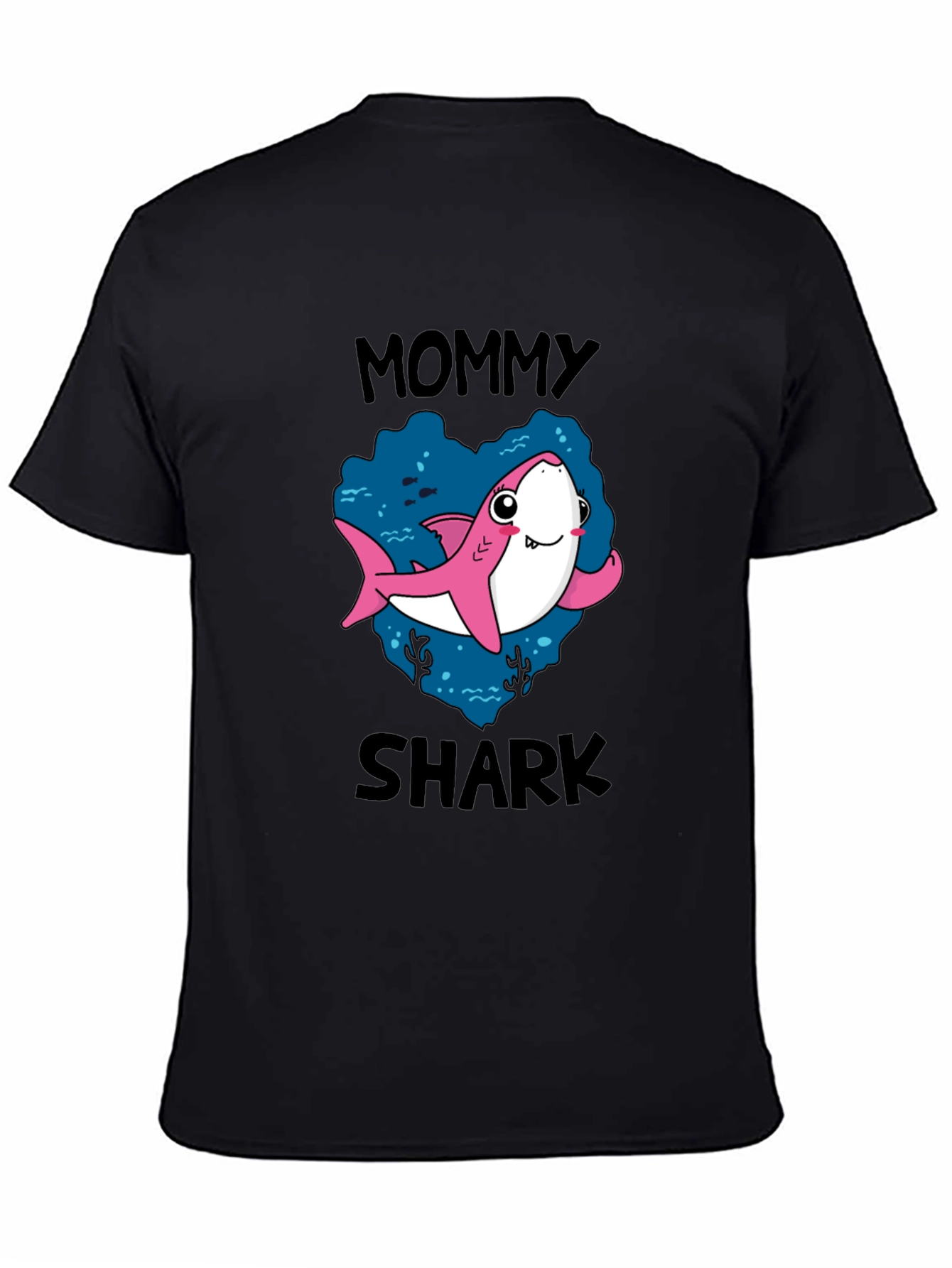 Mommy Shark T-Shirt - Cute Cartoon Graphic Tee