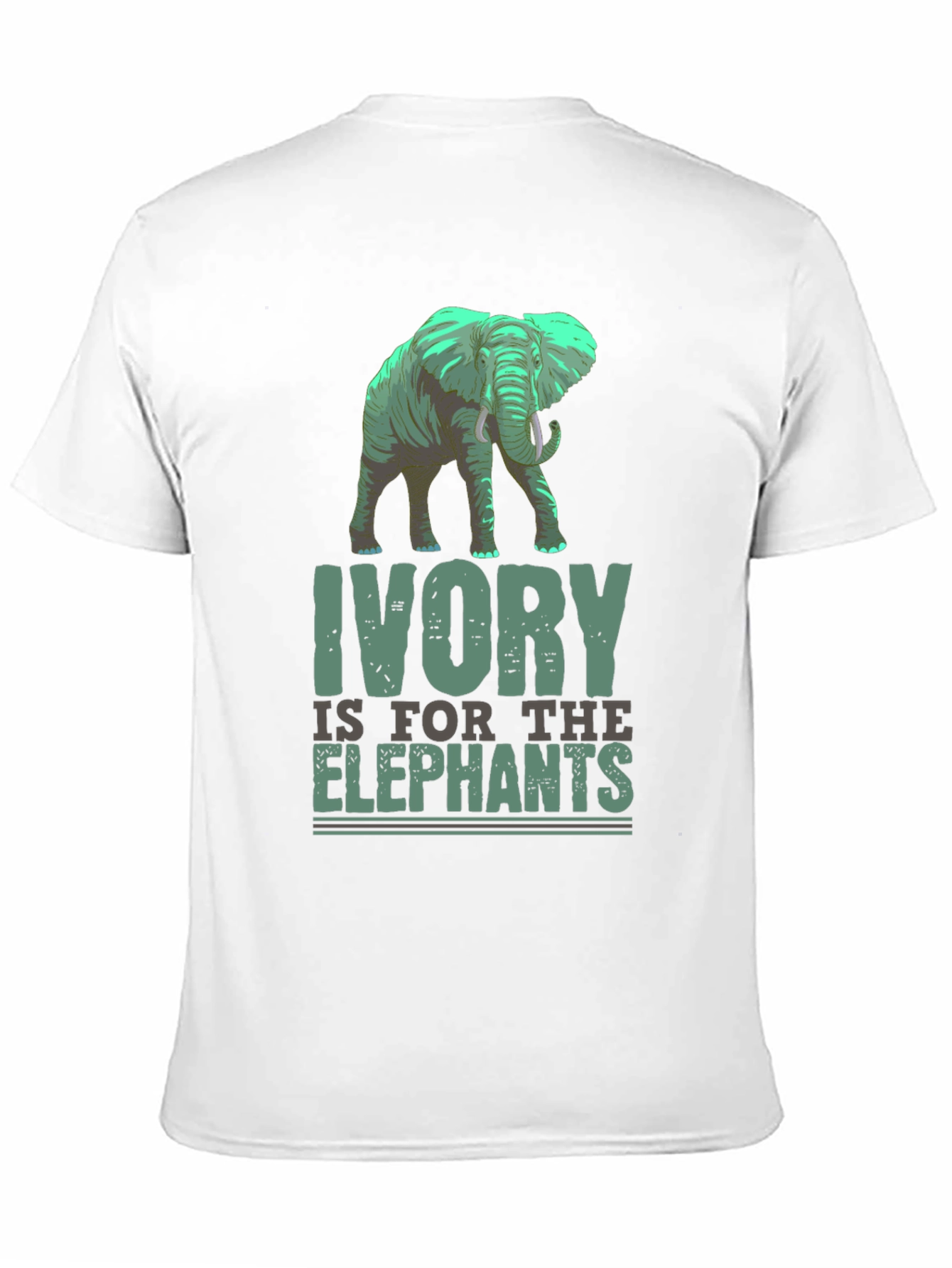 Ivory is for the Elephants Graphic T-Shirt