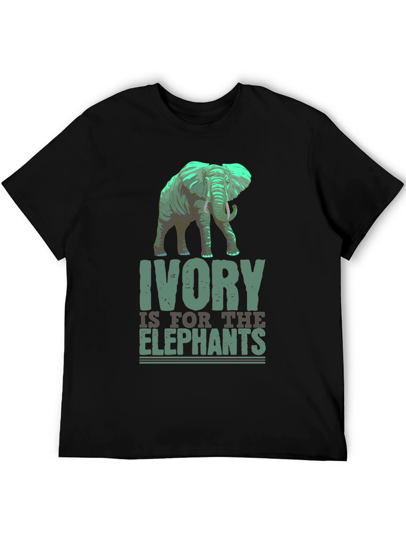 Ivory is for the Elephants Graphic T-Shirt