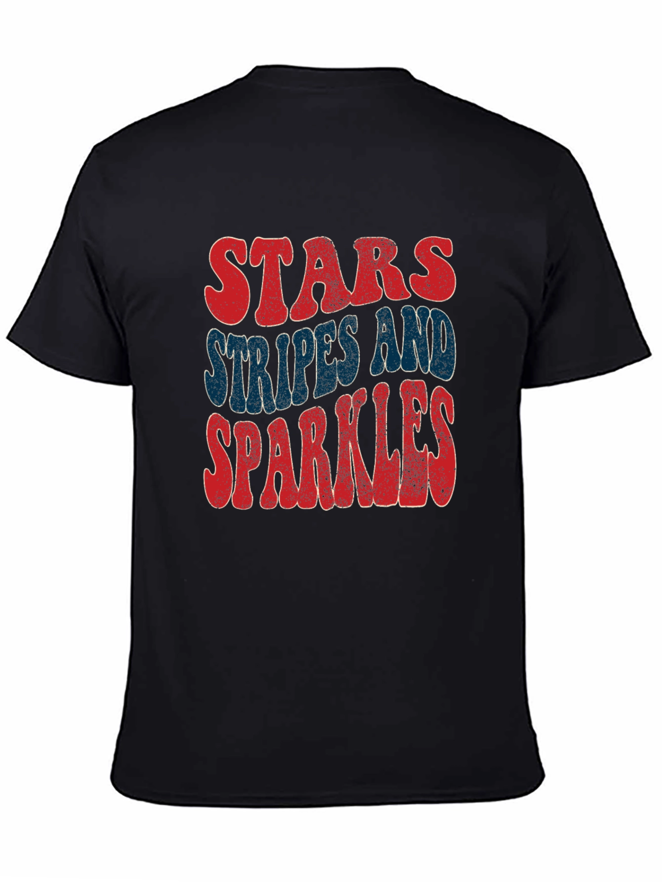Stars Stripes & Sparkles Graphic Tee