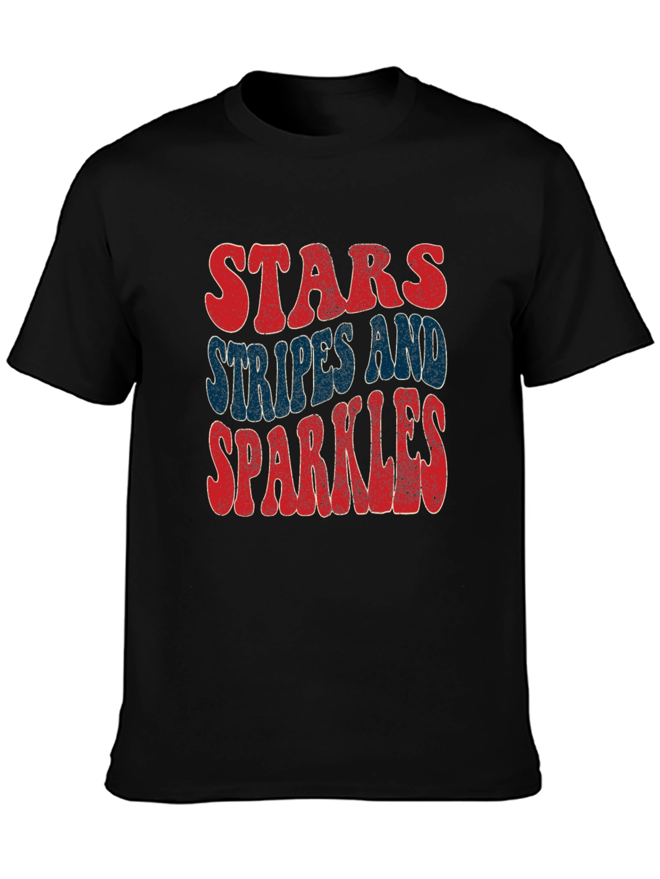 Stars Stripes & Sparkles Graphic Tee