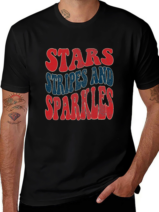 Stars Stripes & Sparkles Graphic Tee