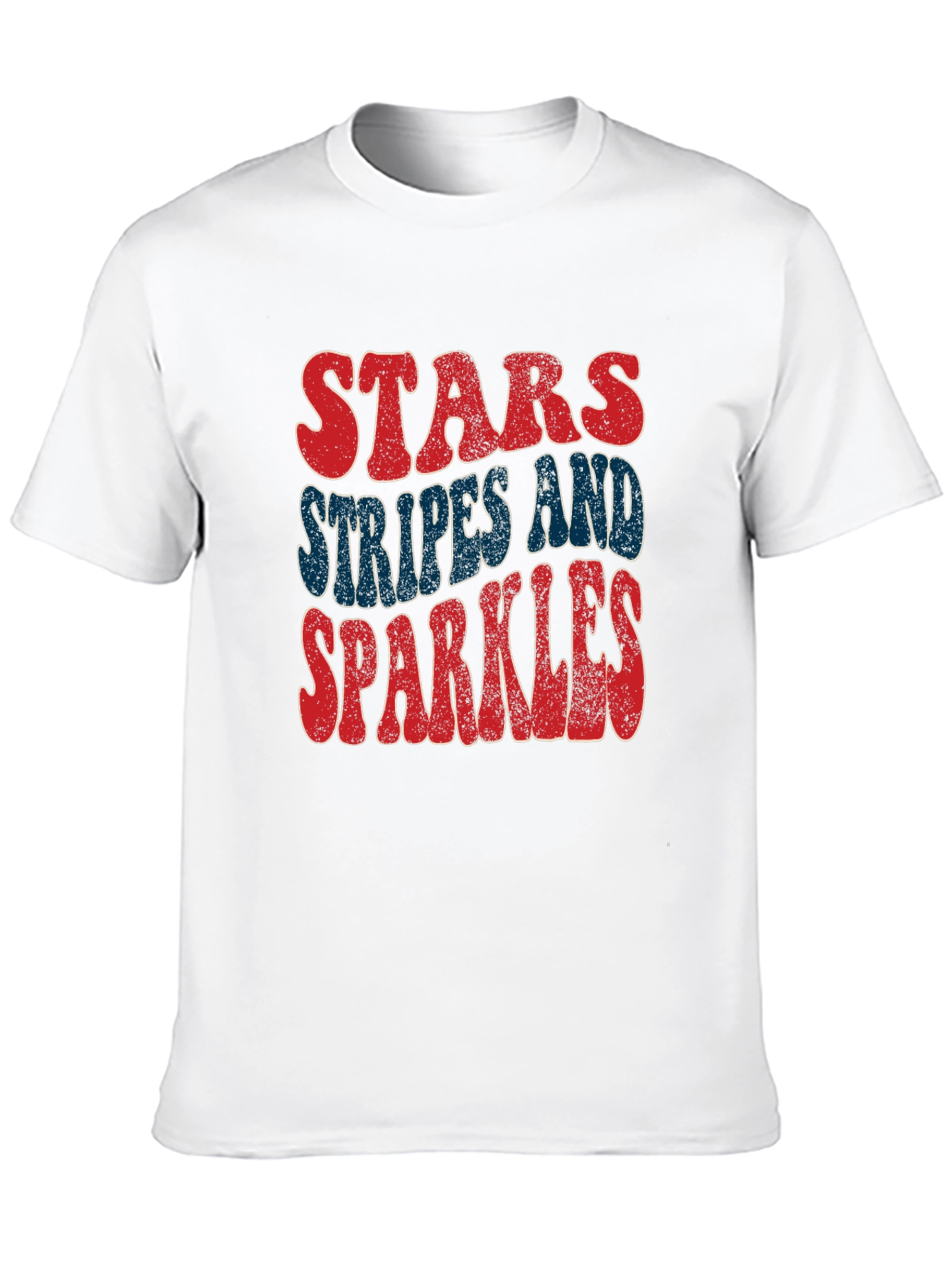 Stars Stripes & Sparkles Graphic Tee