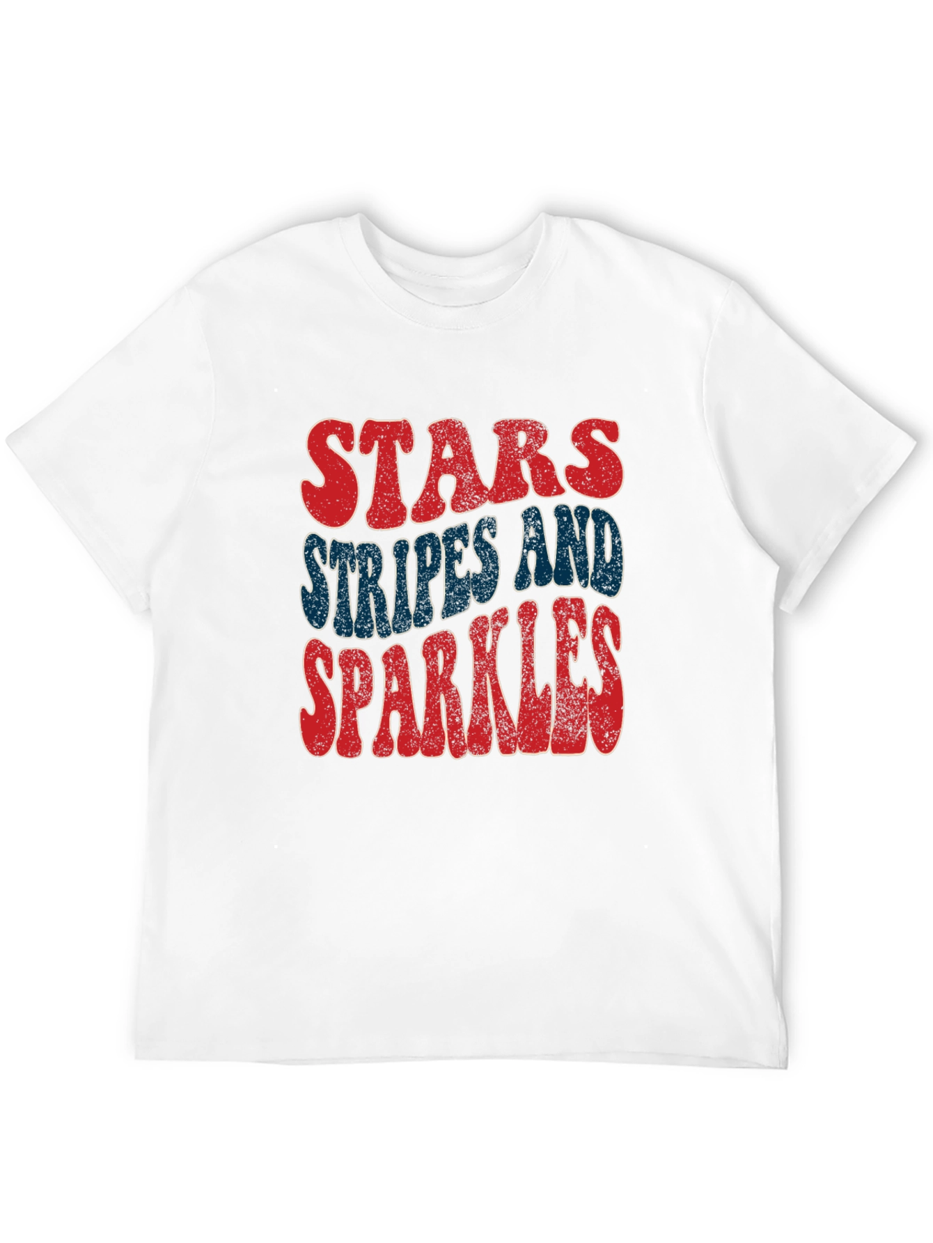 Stars Stripes & Sparkles Graphic Tee