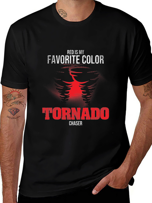 Red Tornado Chaser T-Shirt: Favorite Color Tee