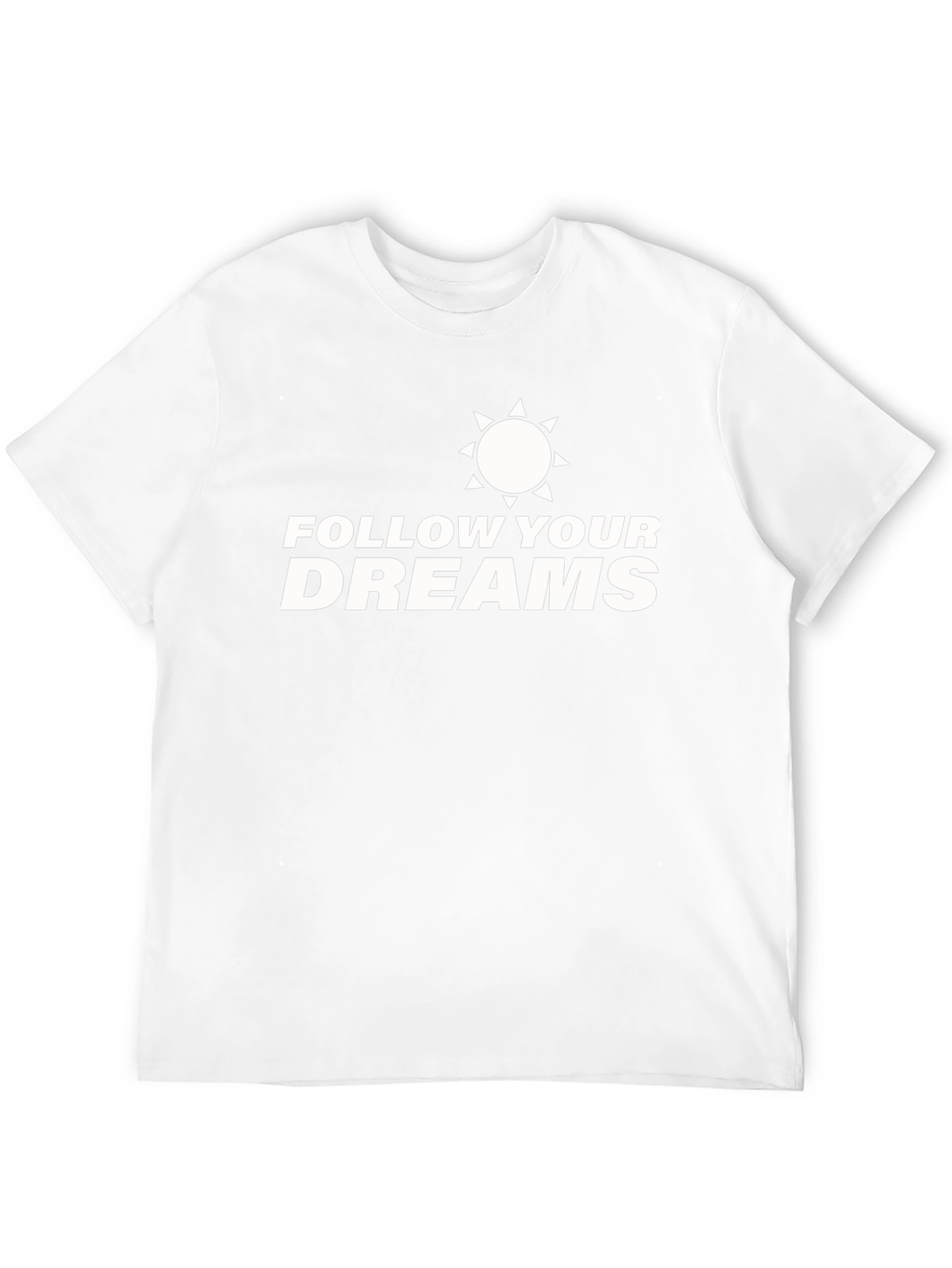 Follow Your Dreams Graphic Tee - Black