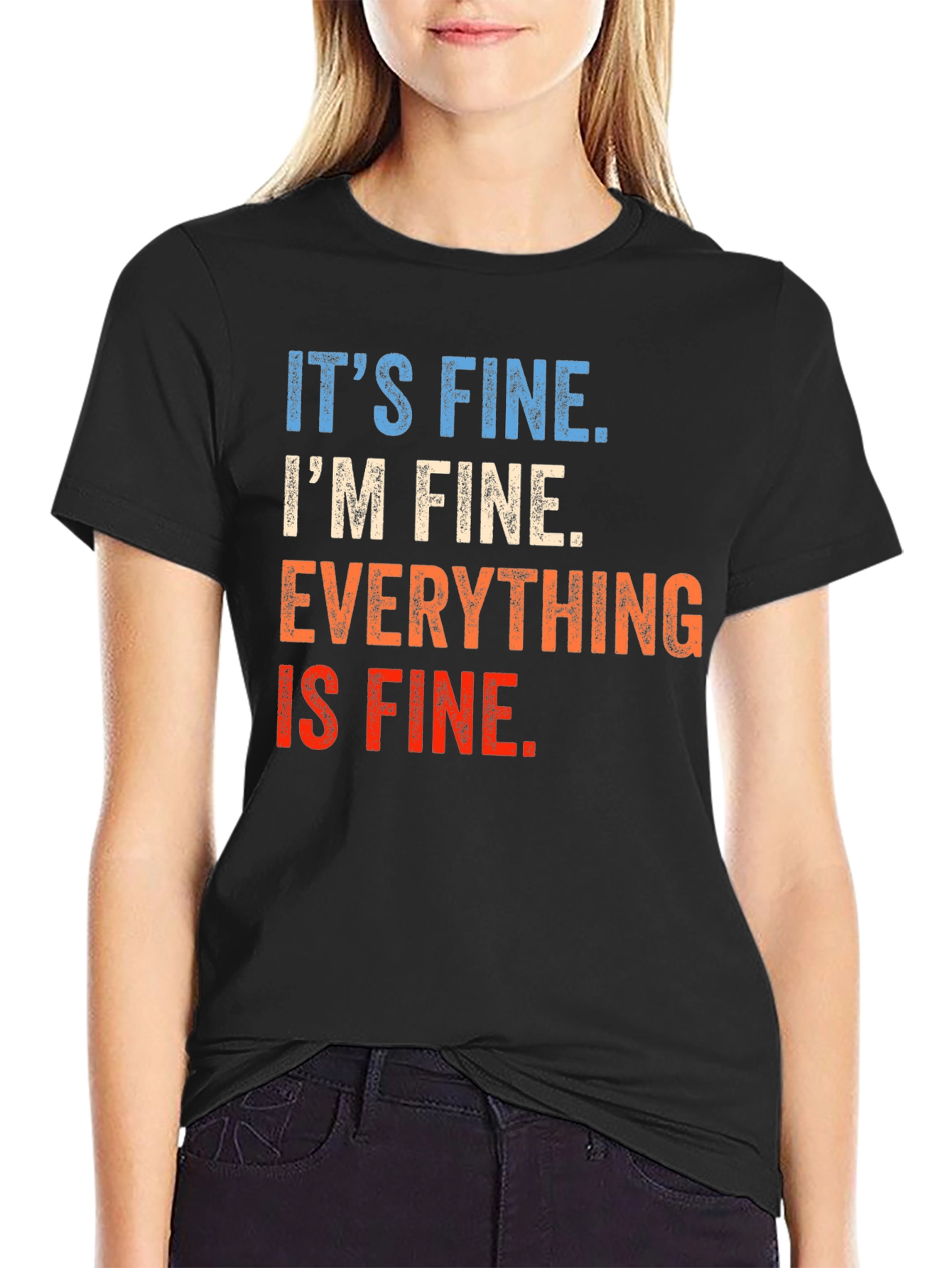 Its Fine Graphic T-Shirt - Unisex
