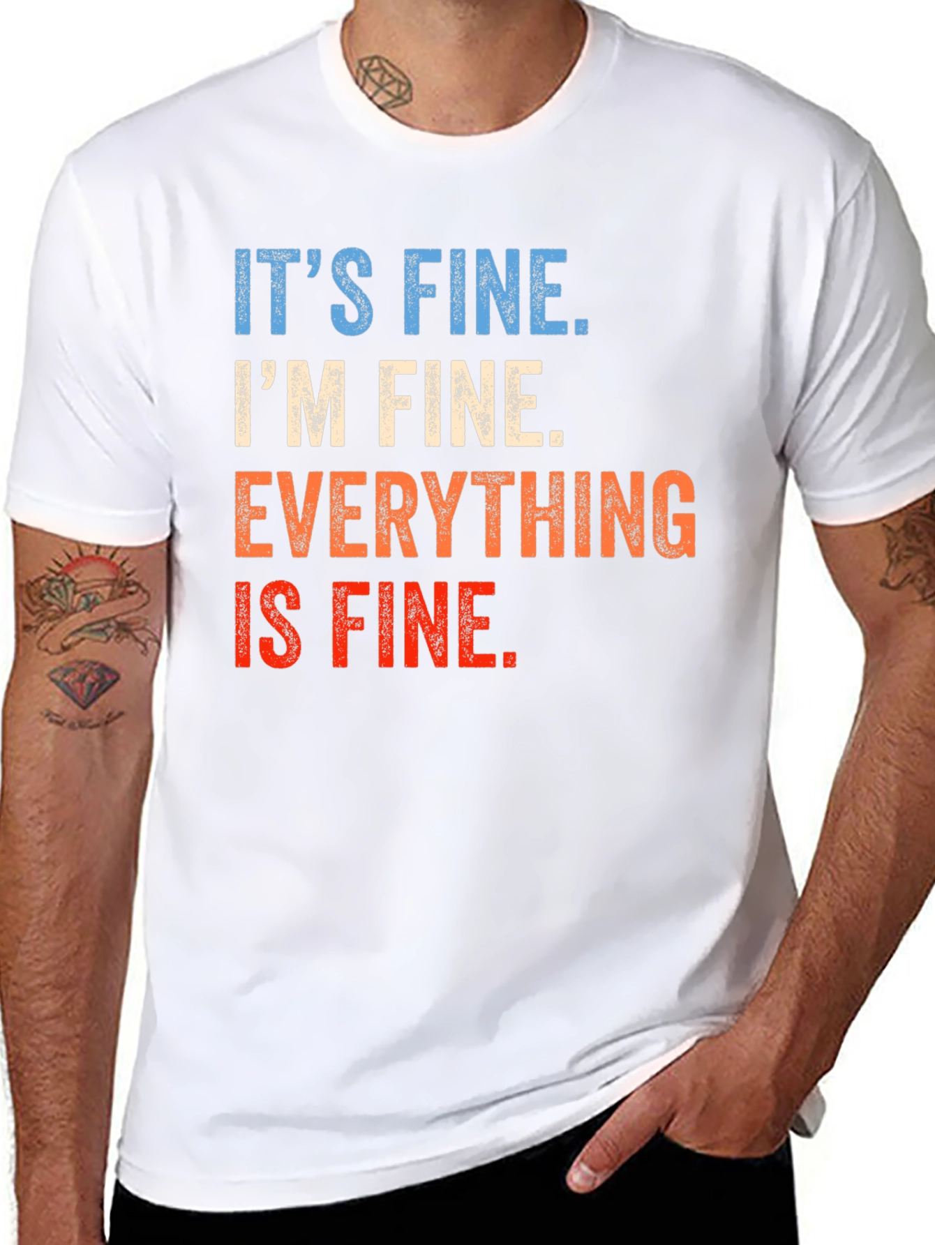 Its Fine Graphic T-Shirt - Unisex